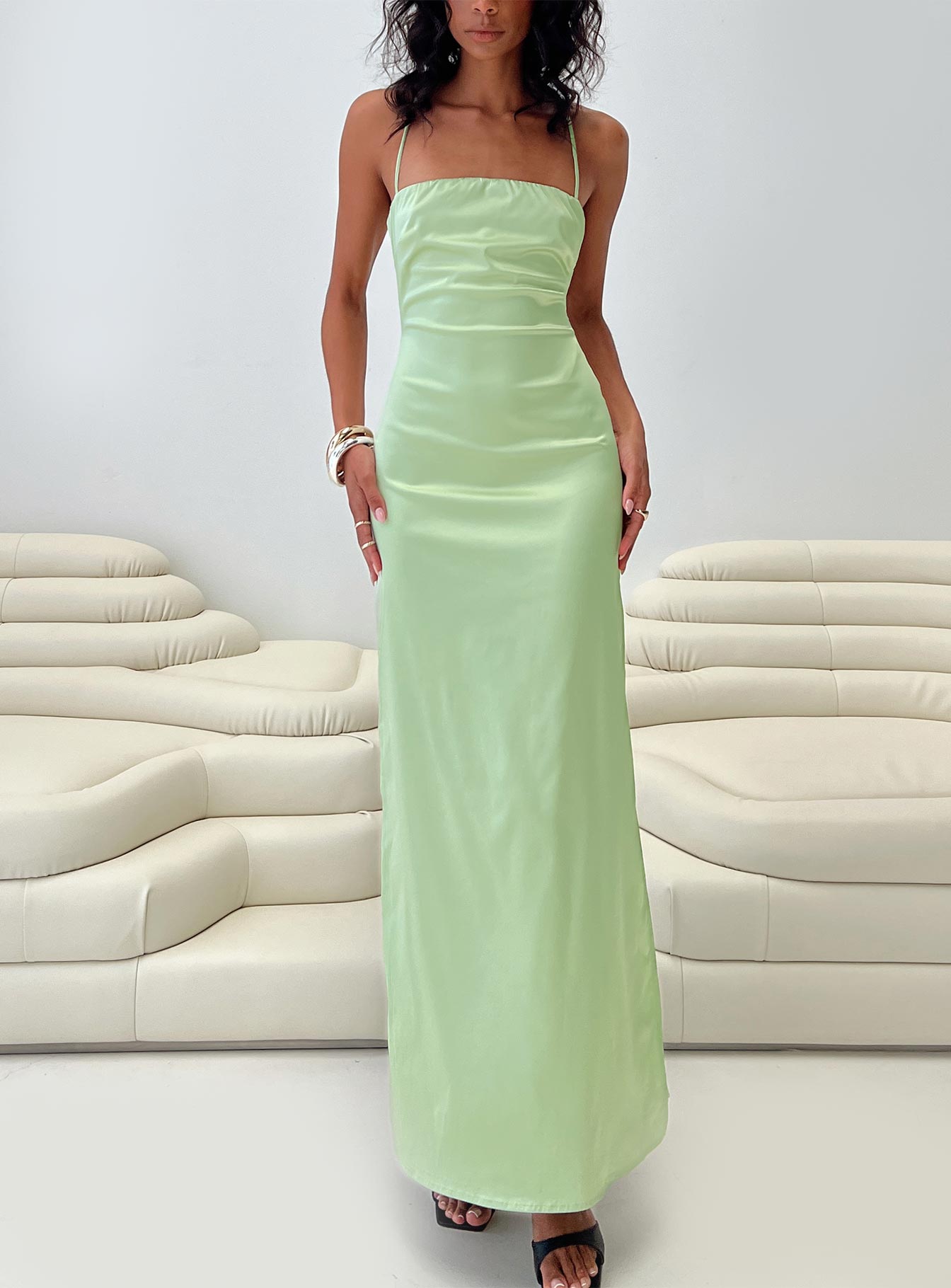 Roselyn Maxi Dress Sage Buy Cheap Best Place