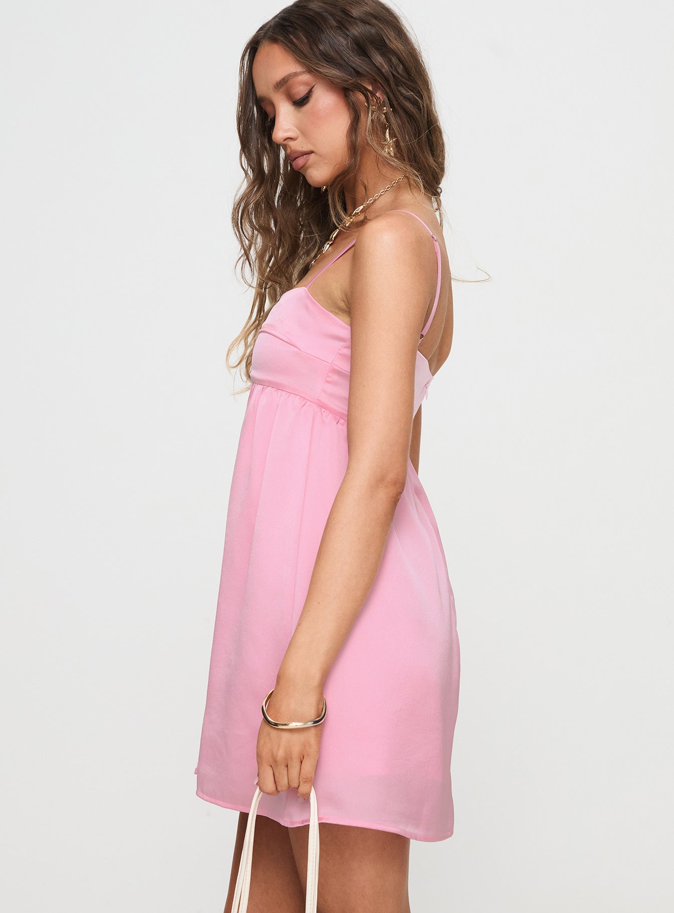 Ortega Mini Dress Pink Cheap Sale 2025 Unisex