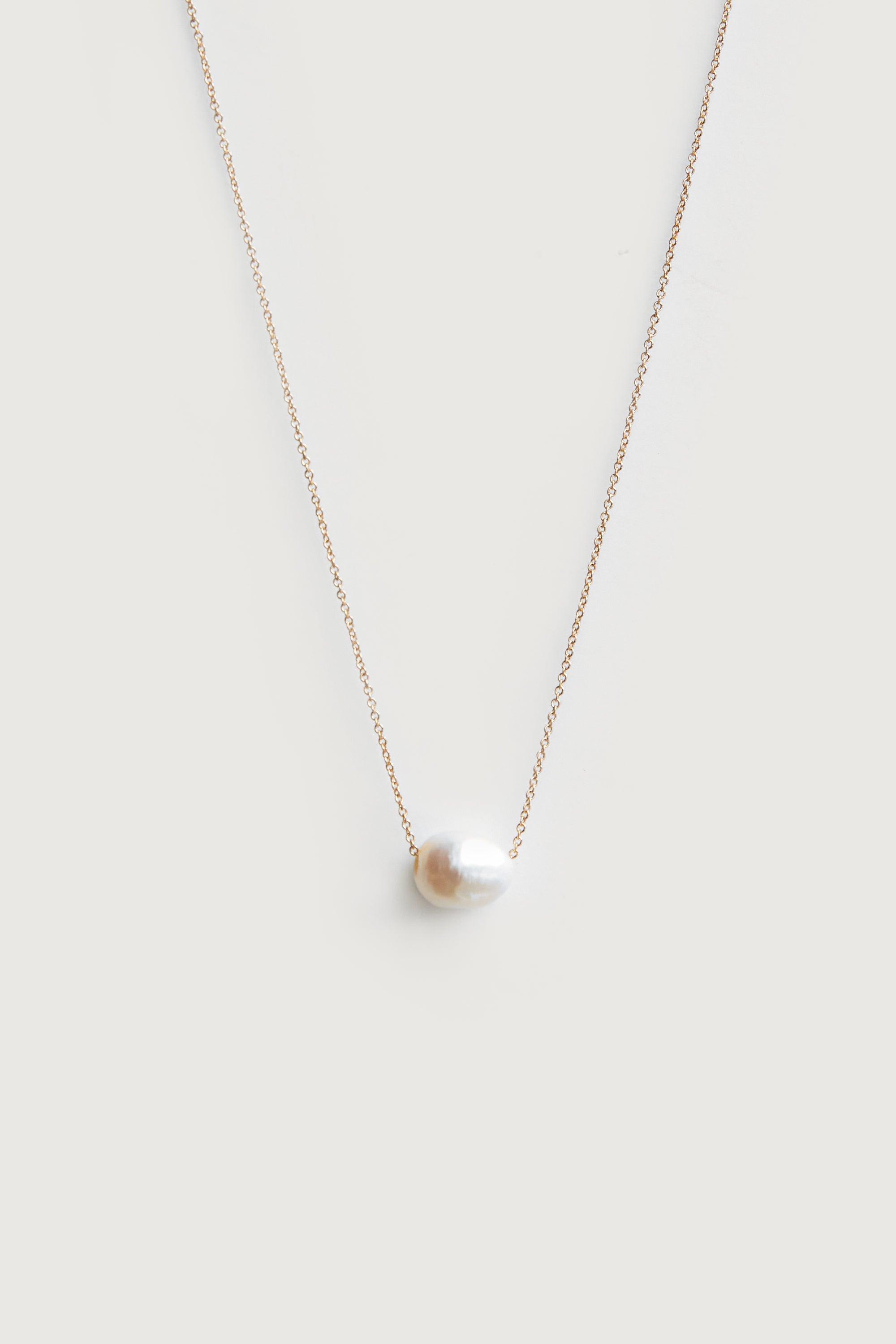 NATURAL PEARL CHAIN NECKLACE Genuine Cheap Pice