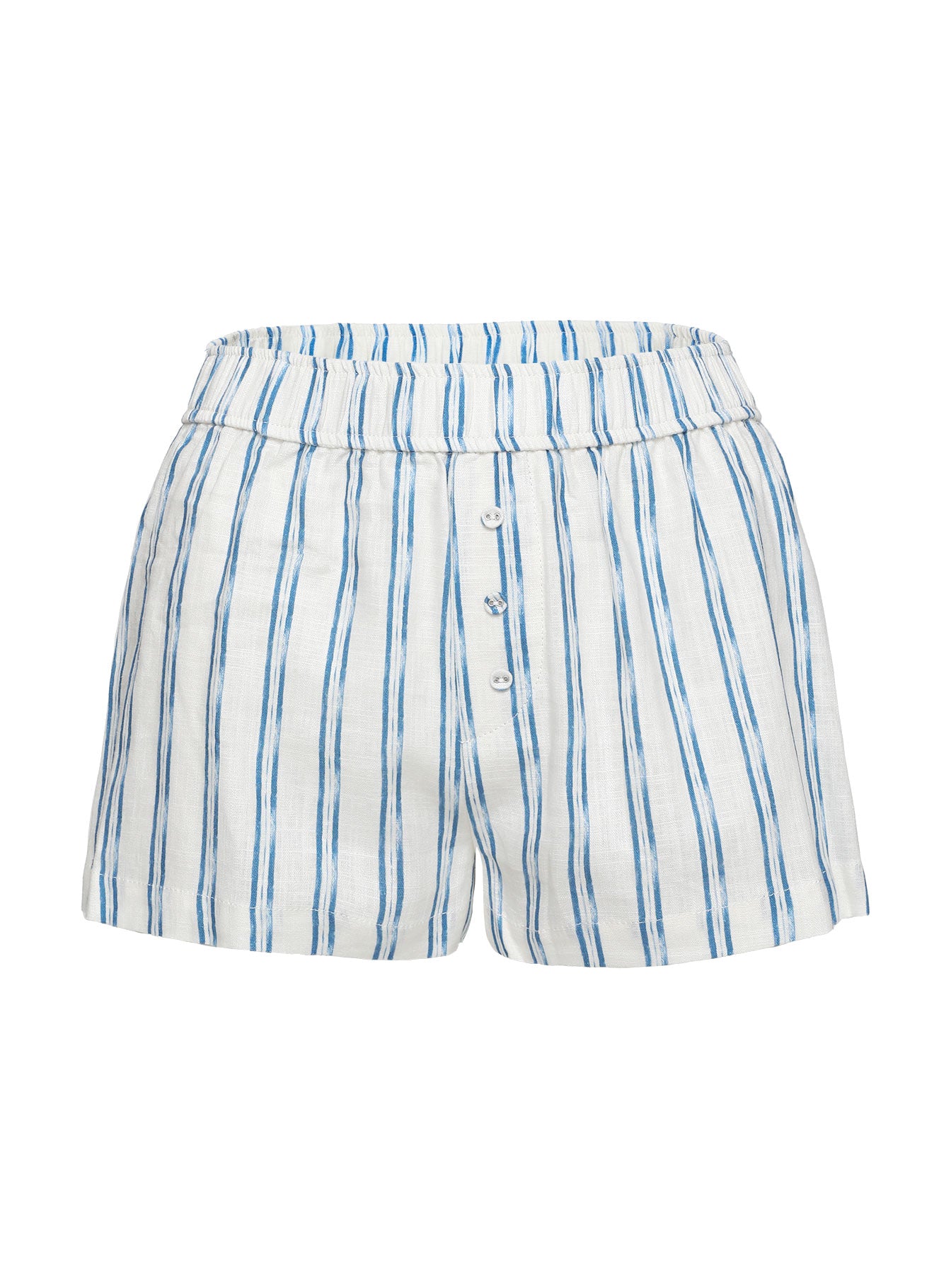 Tucked In Lounge Short Blue Stripe Low Pice Cheap Online