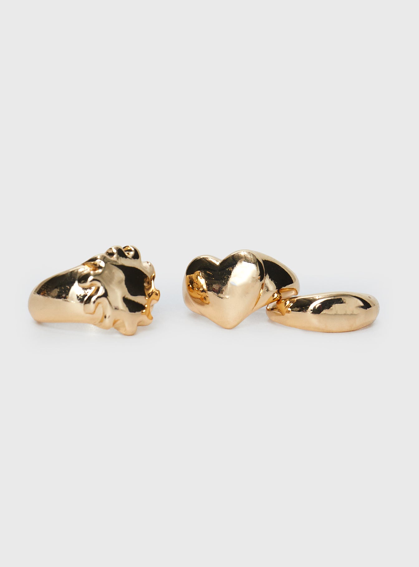 Love Coast Ring Set Gold Clearance Perfect