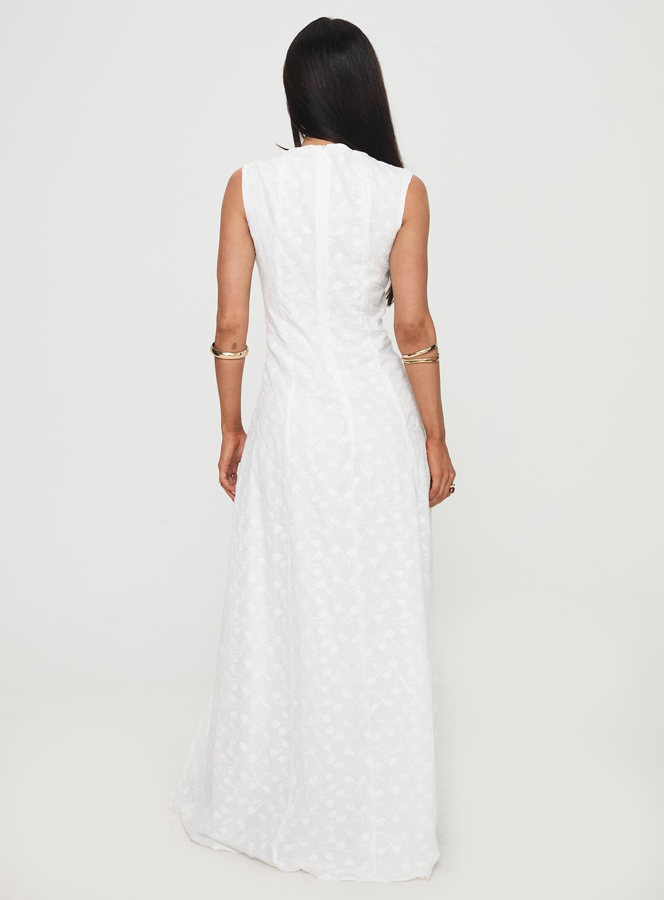 Good Game Maxi Dress White Fashion Style Cheap Online