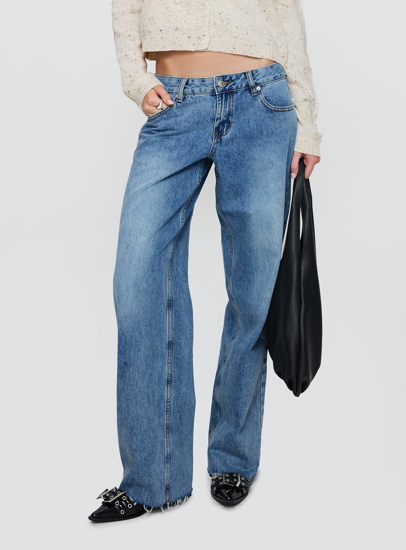 Sabryna Low Rise Jeans Blue Buy Cheap Websites