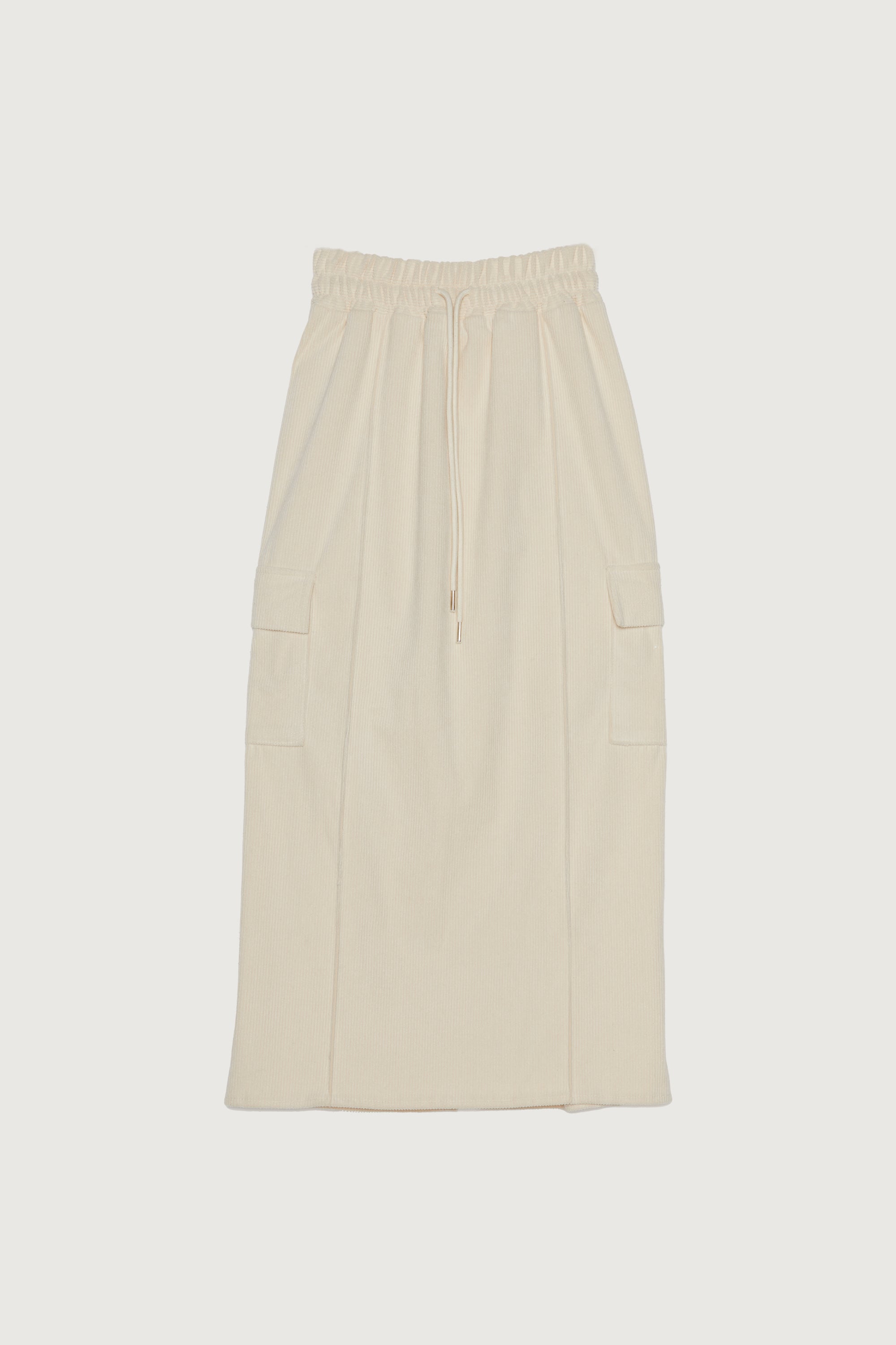 MIDI CORDUROY CARGO SKIRT Cheapest