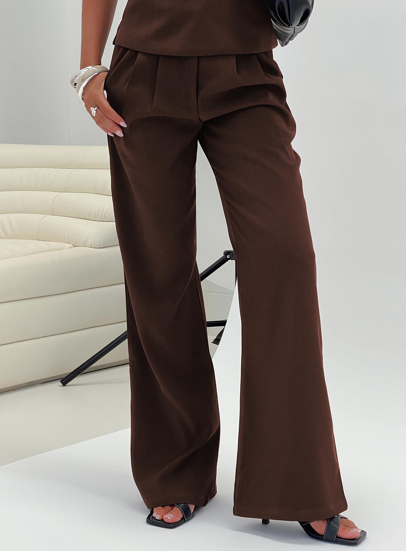 Ambient Wide Leg Pant Chocolate Cheap Sale Manchester Great Sale