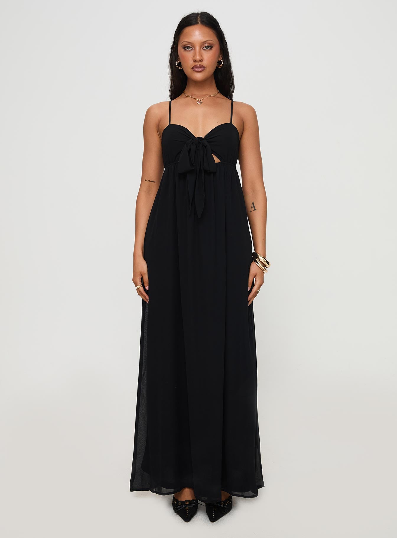 Granno Maxi Dress Black Best Place Online