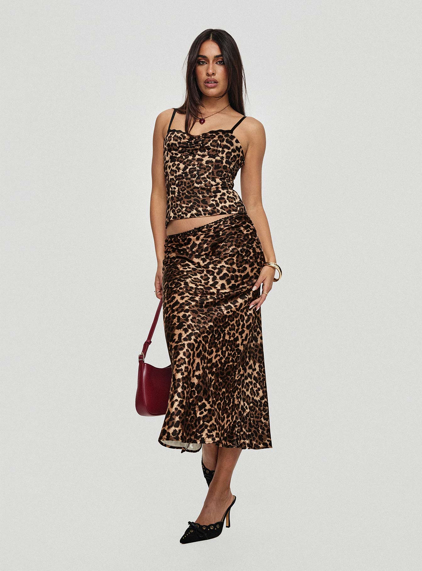 Enigmatic Cami Top Leopard Free Shipping Shop