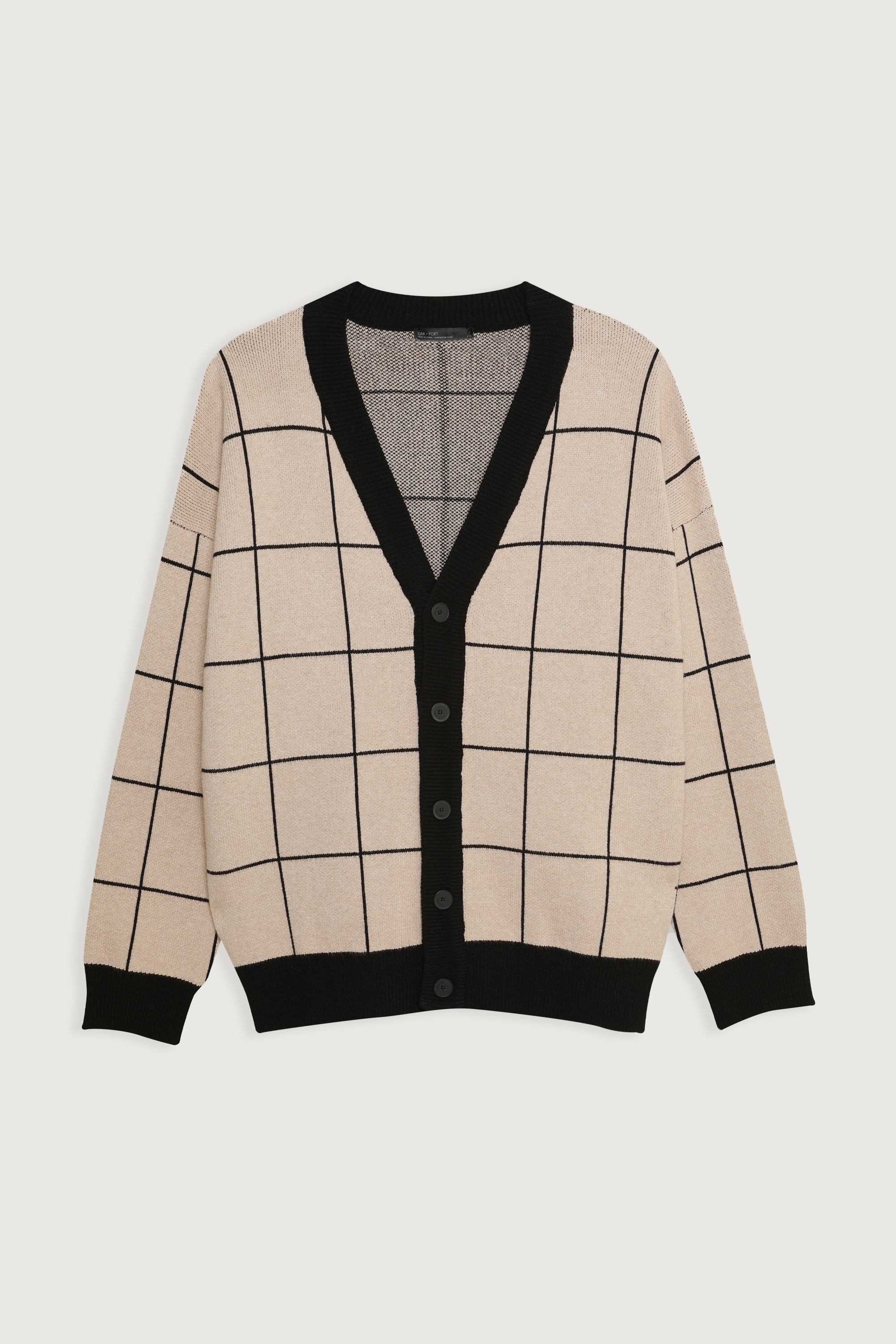 GRID CARDIGAN Discount The Cheapest