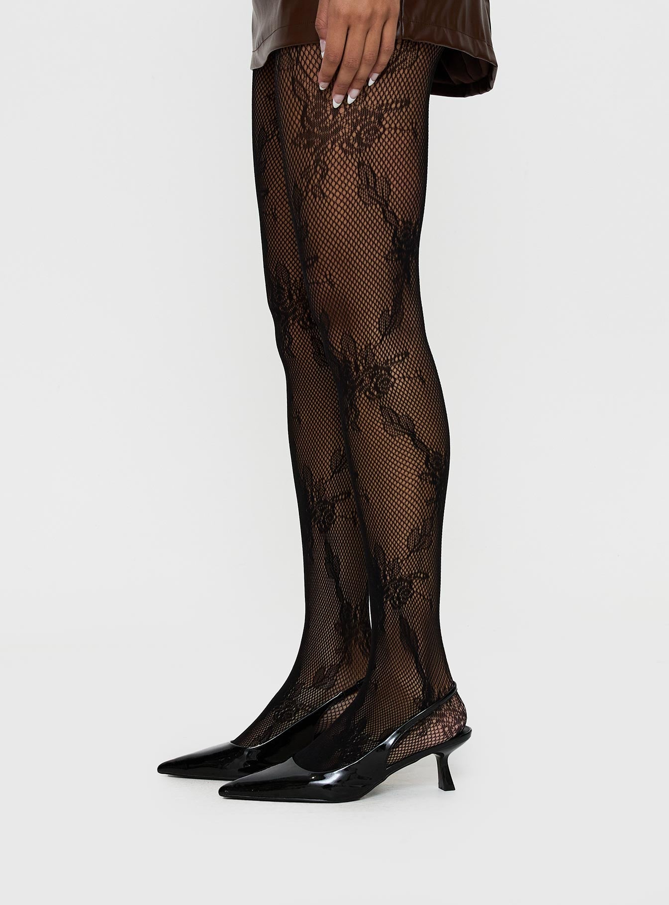 Murmur Lace Stockings Black Clearance Cheap Real