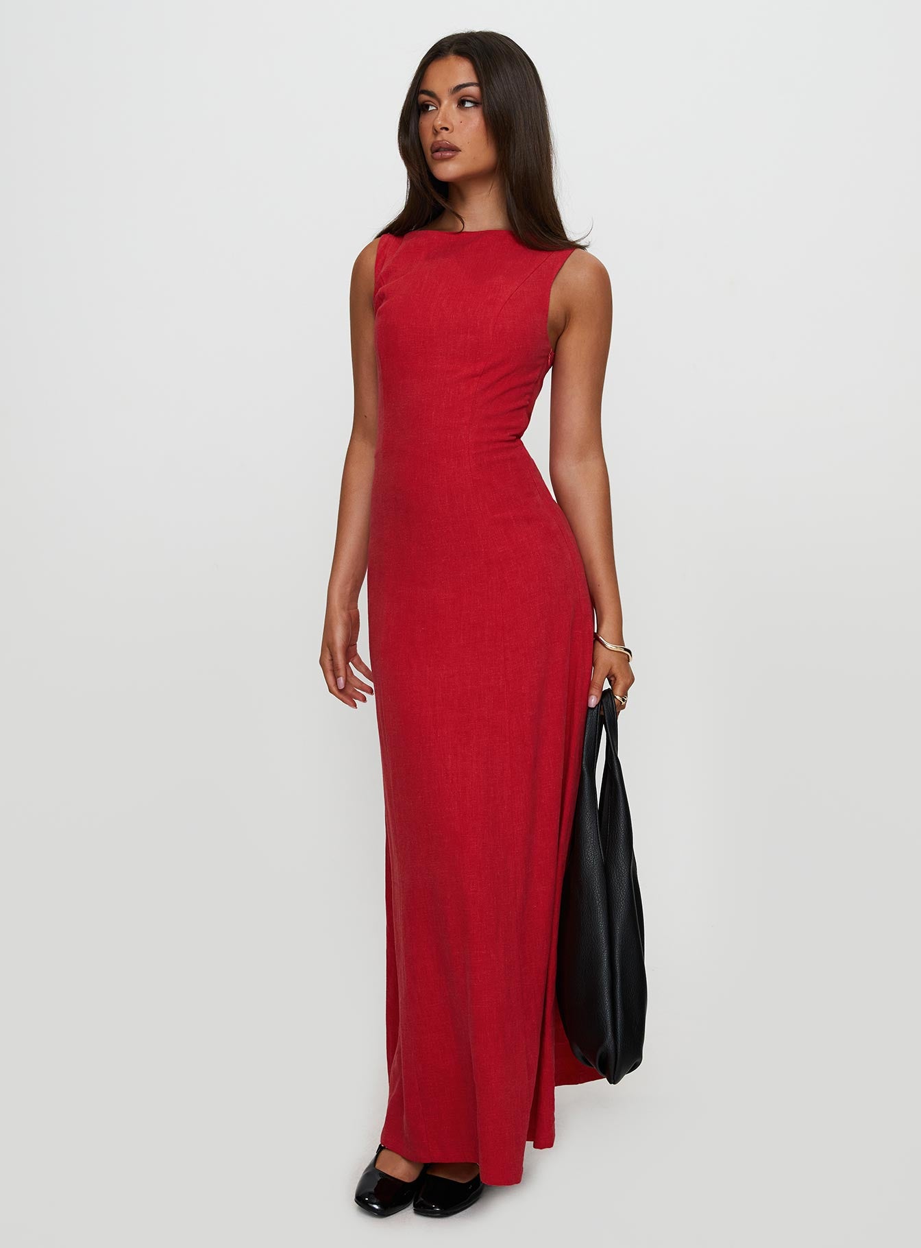 Lewisa Maxi Dress Red Outlet