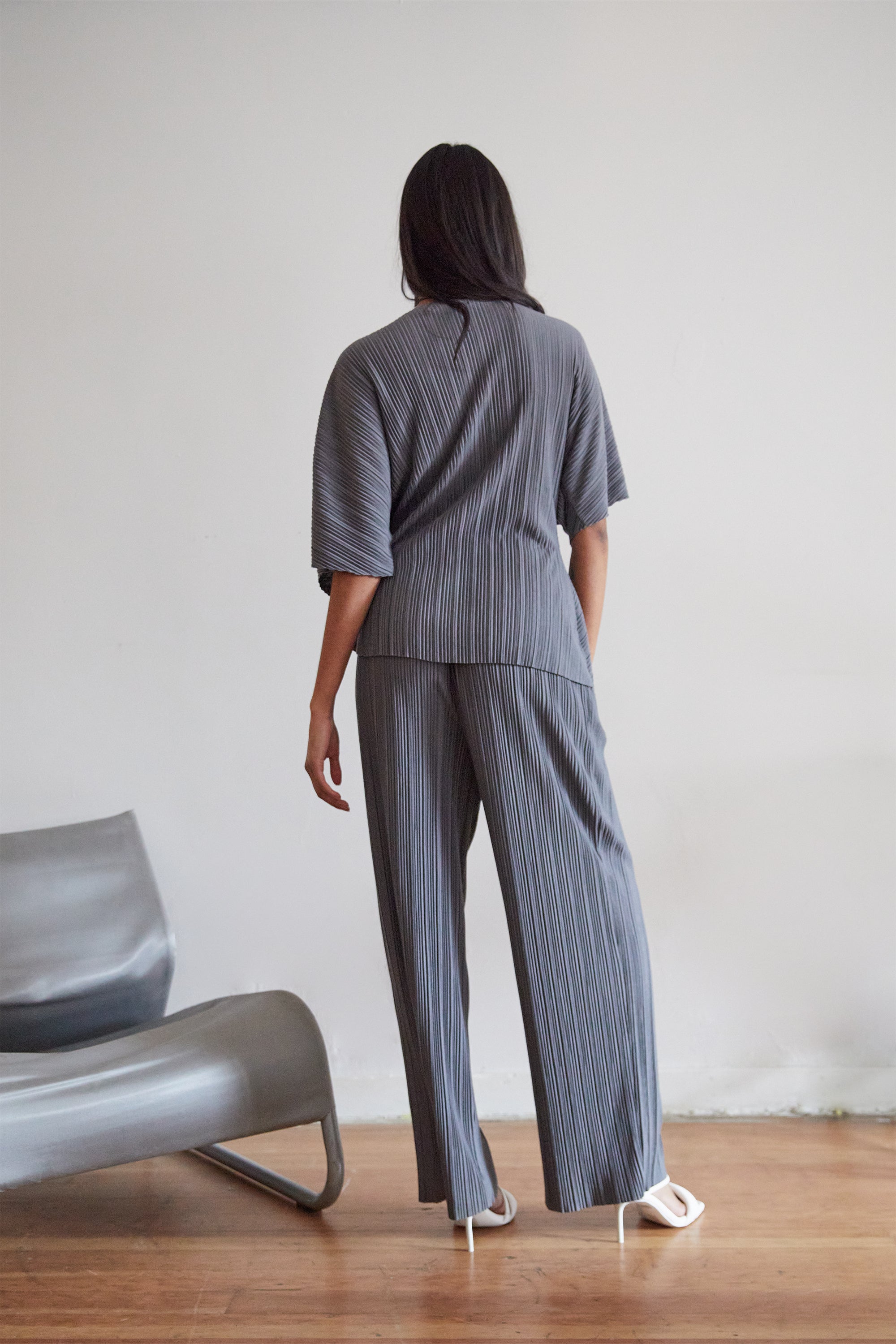 PLEATED FRONT TWIST TOP Supply Sale Online