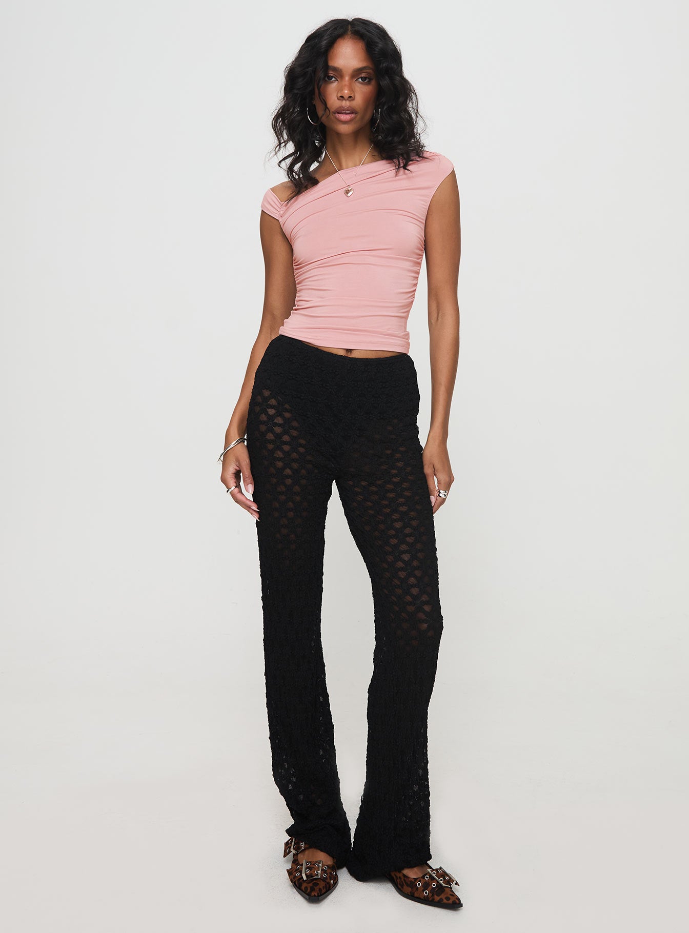 Call It What You Want Mesh Pants Black Visa Payment For Sale