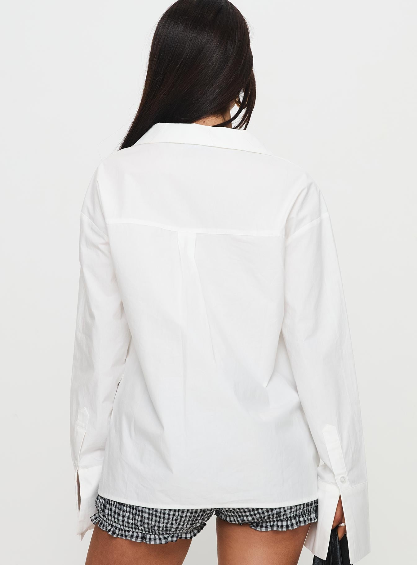 Calistoga Deep Collar Shirt Ivory Cheap Sale Cost