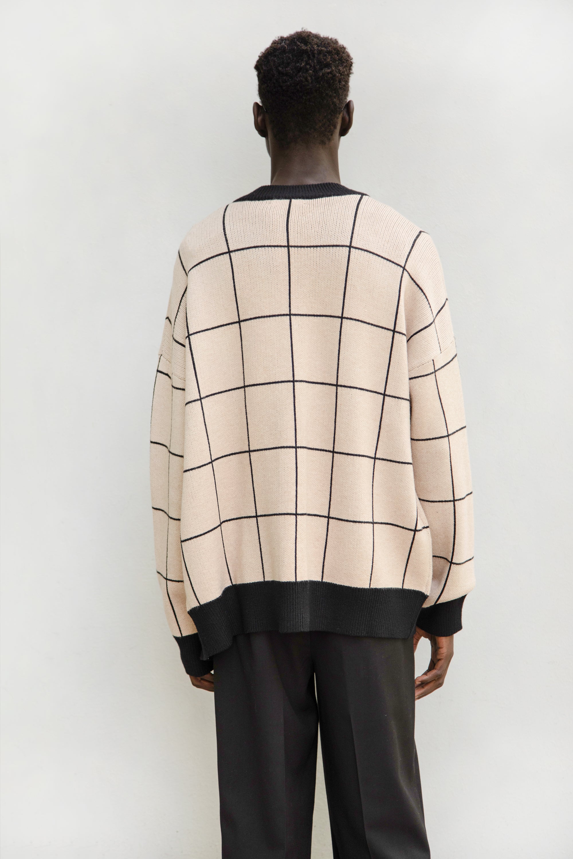 GRID CARDIGAN Discount The Cheapest