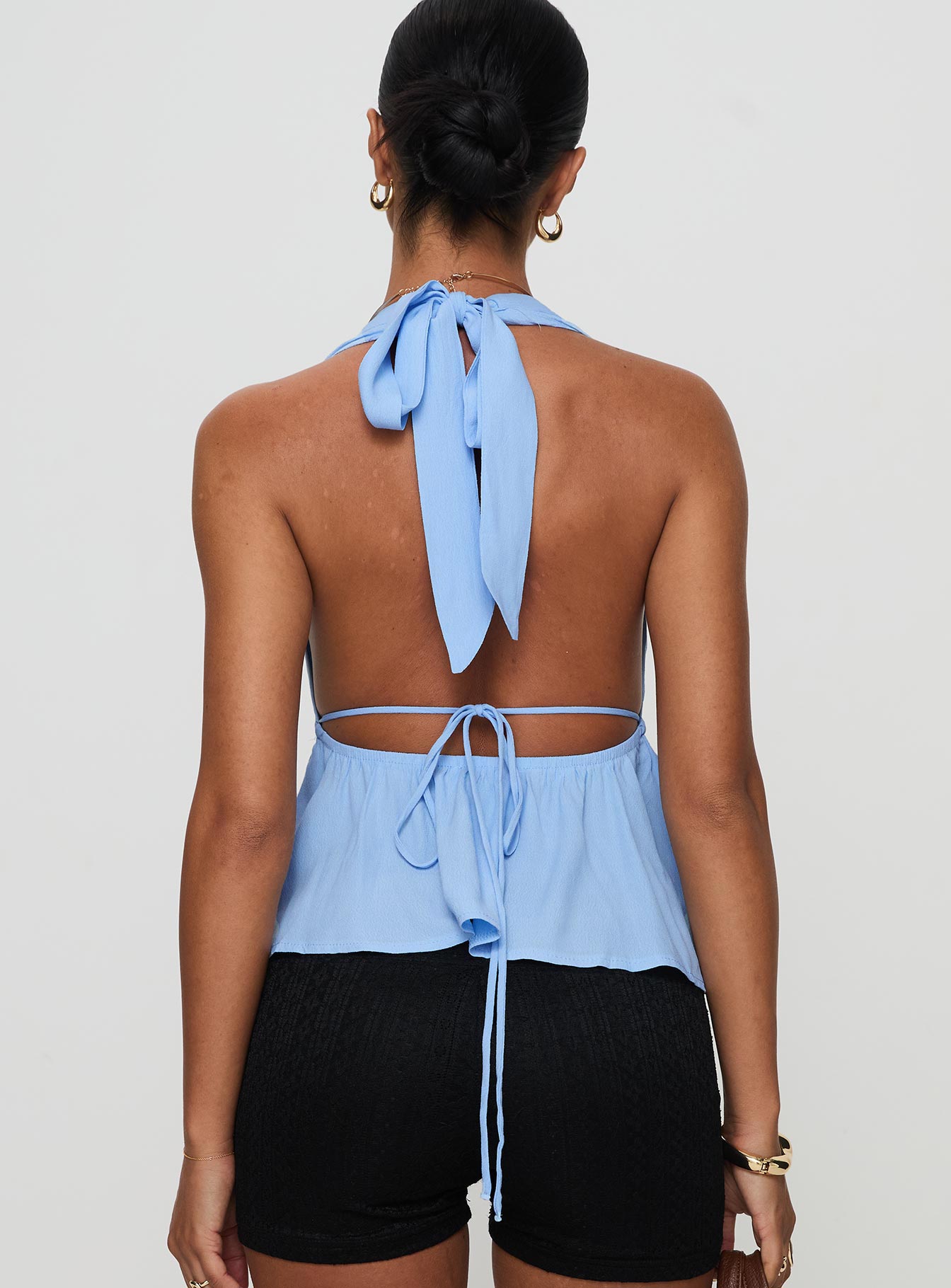 Saddler Halter Top Blue Cheapest Pice Online