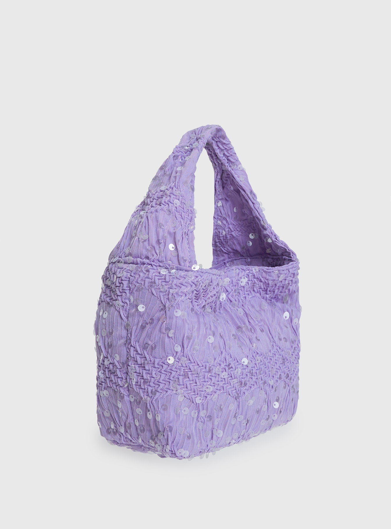 Pick Sides Sequin Bag Purple Cheap Sale Excellent