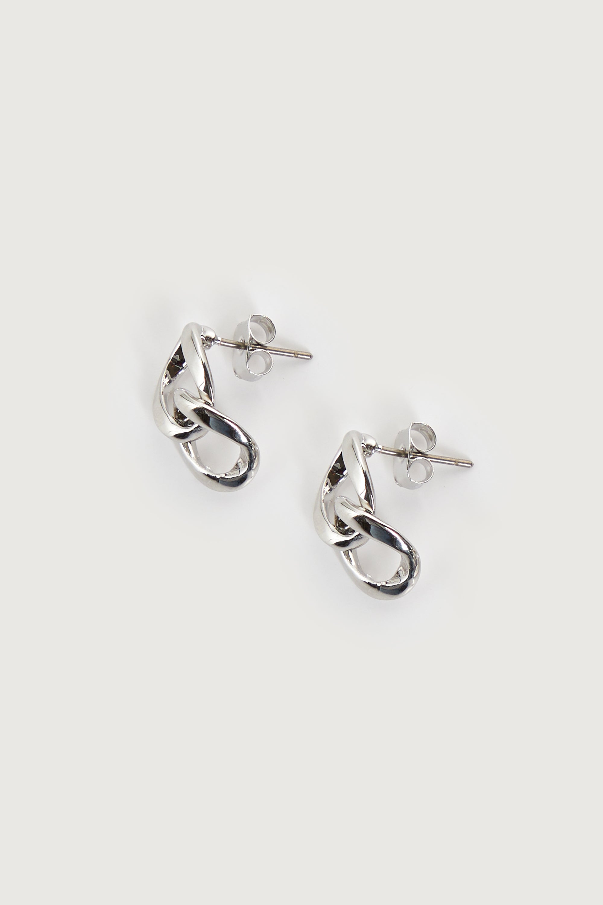 LINKED CHAIN DROP EARRING Clearance Reliable