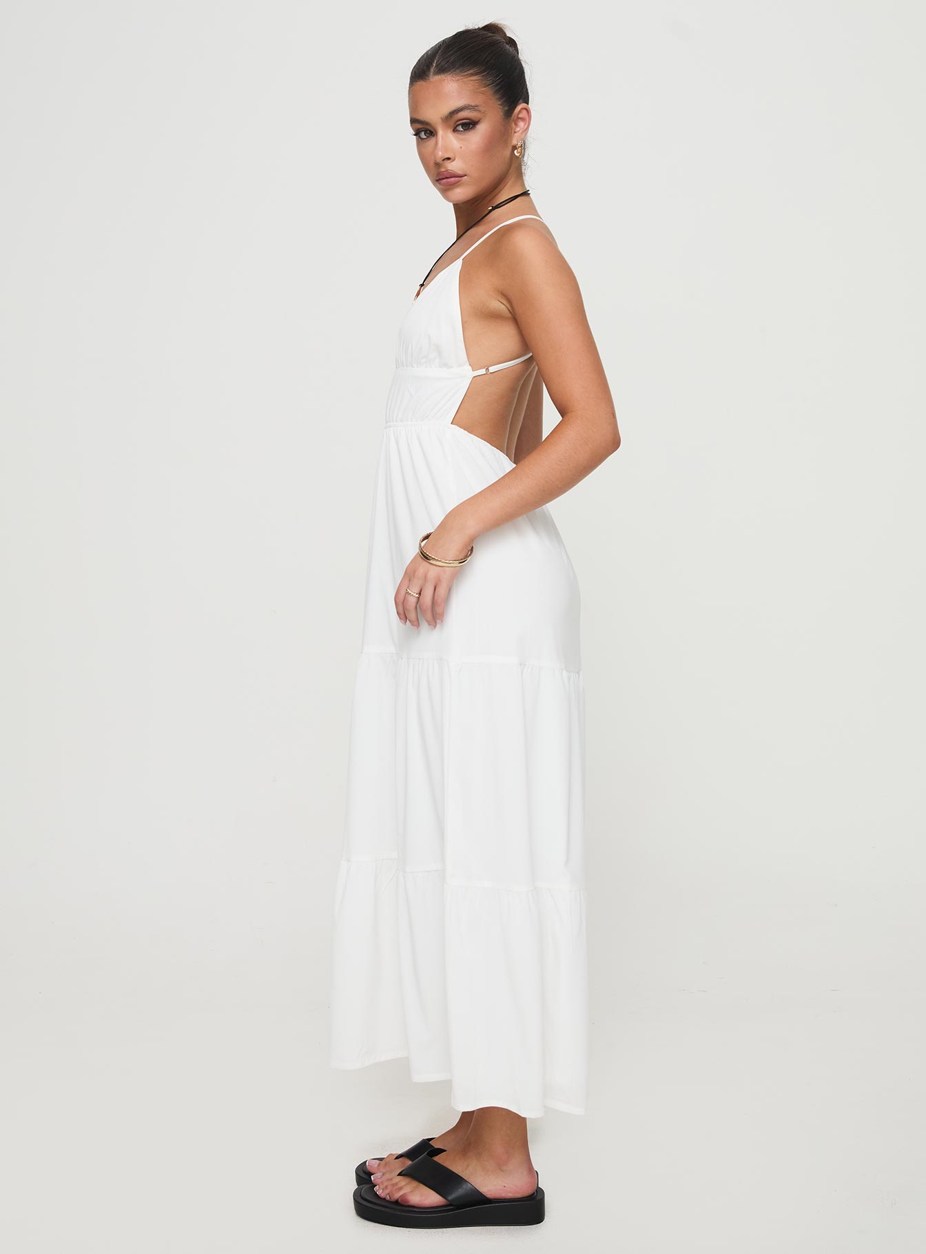 Mckew Maxi Dress White Discount Big Sale