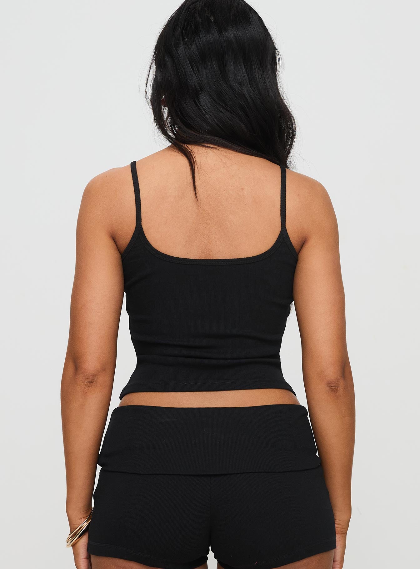 Baseline Rib Top Black Buy Cheap Visit New