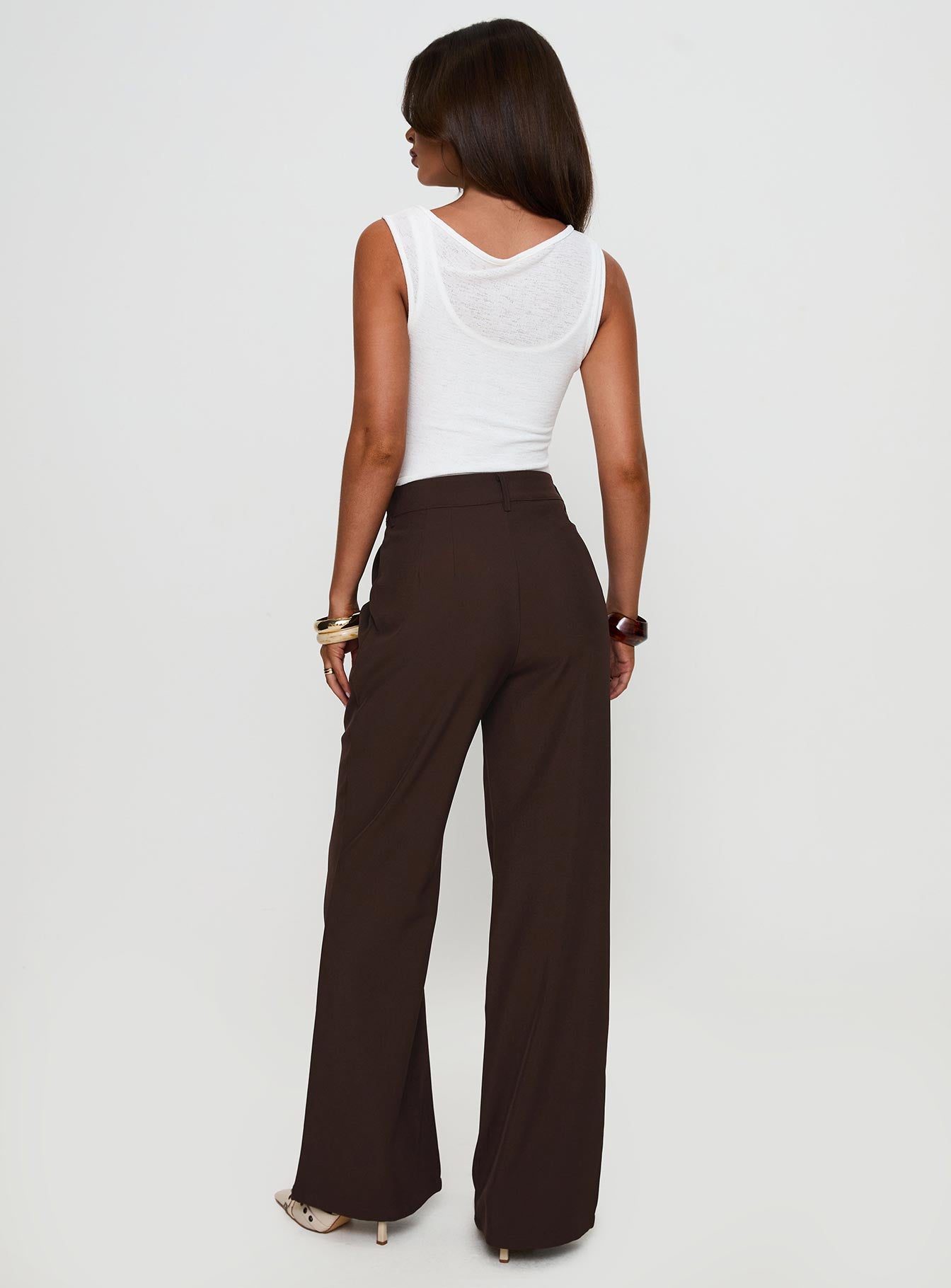 Ambient Wide Leg Pant Chocolate Cheap Sale Manchester Great Sale