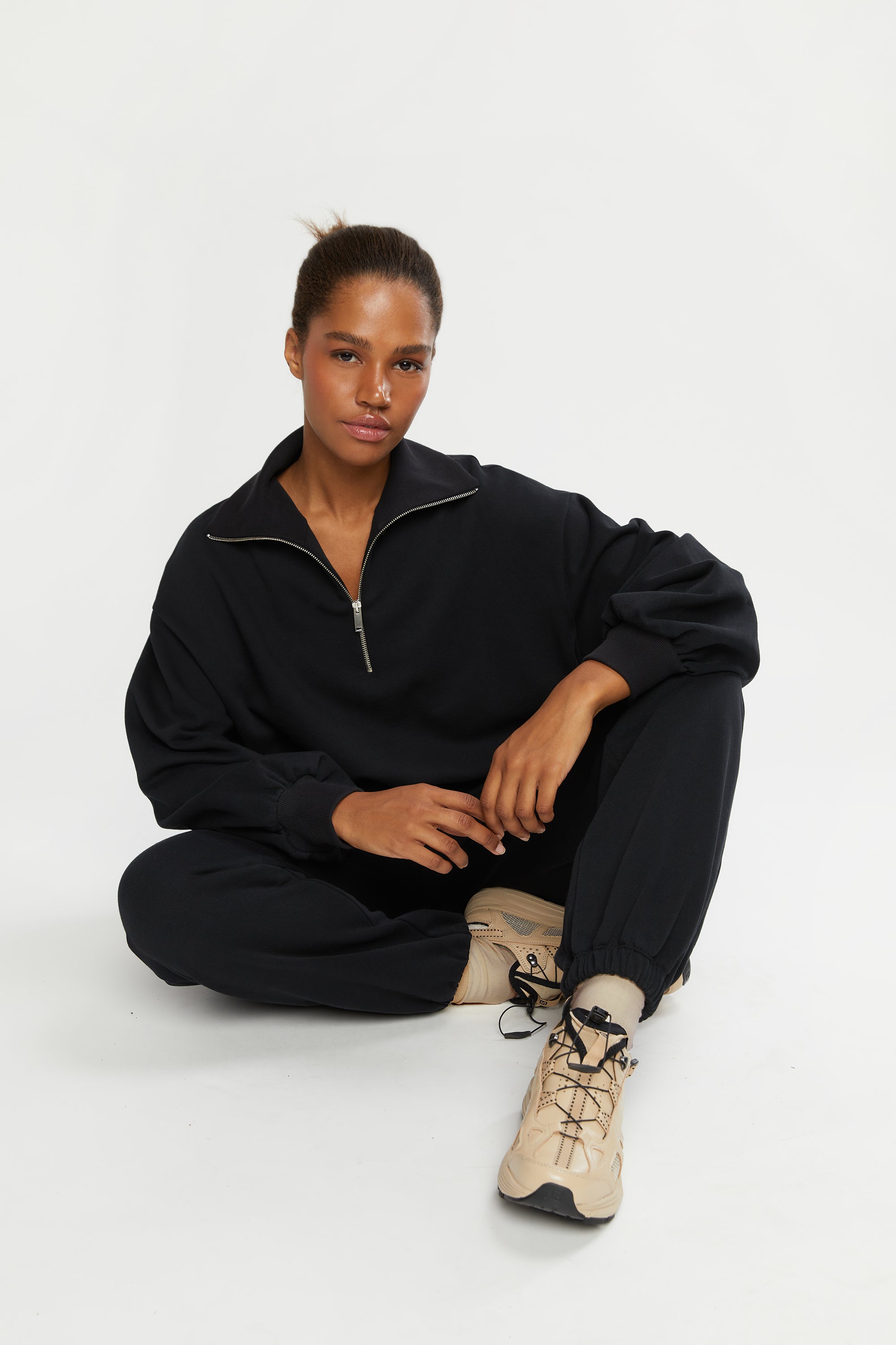 QUARTER ZIP SWEATSHIRT Cheap Pice Original