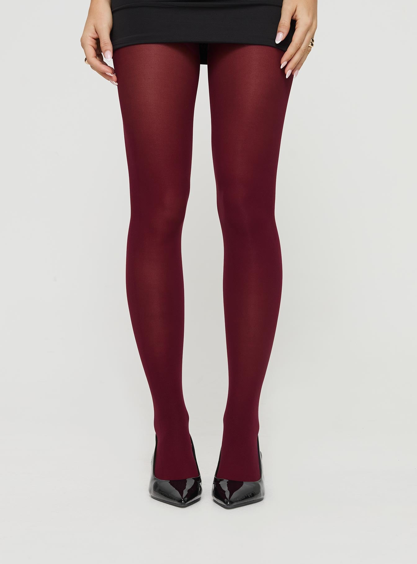 Eliseo Stockings Burgundy Sale Fast Delivery