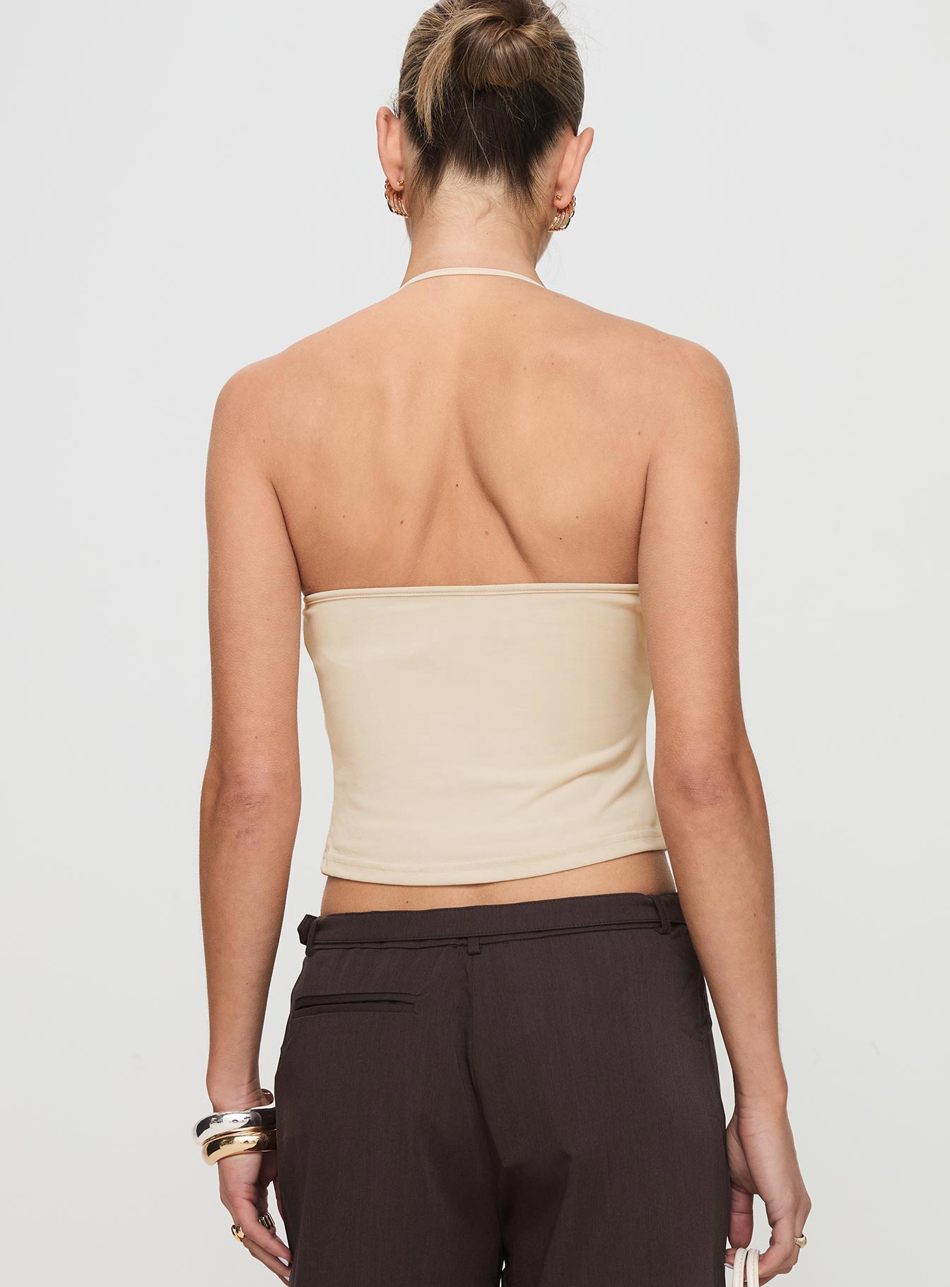 Catalyst Asymmetrical Top Cream Outlet Genuine