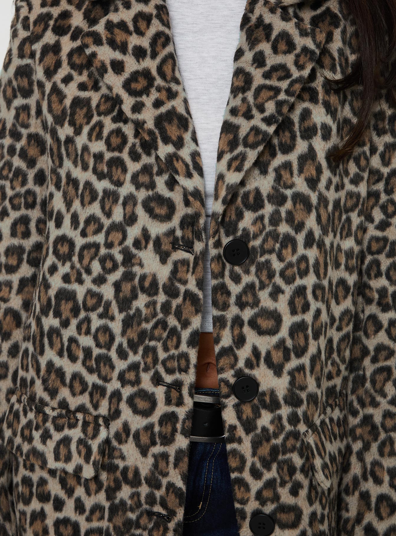 Cosmo Please Coat Leopard Buy Cheap For Cheap