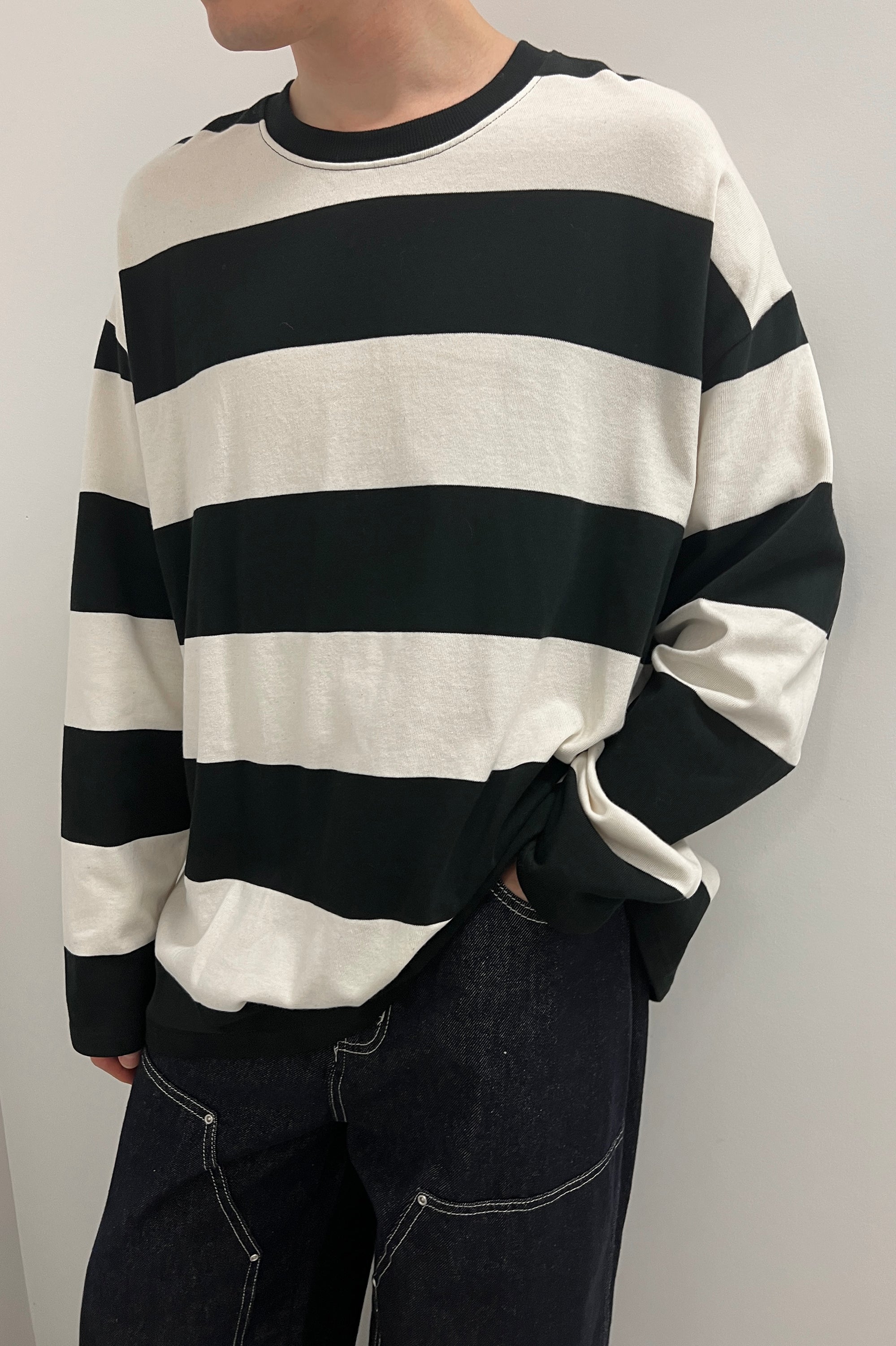 OVERSIZED STRIPED TOP Cheap Purchase