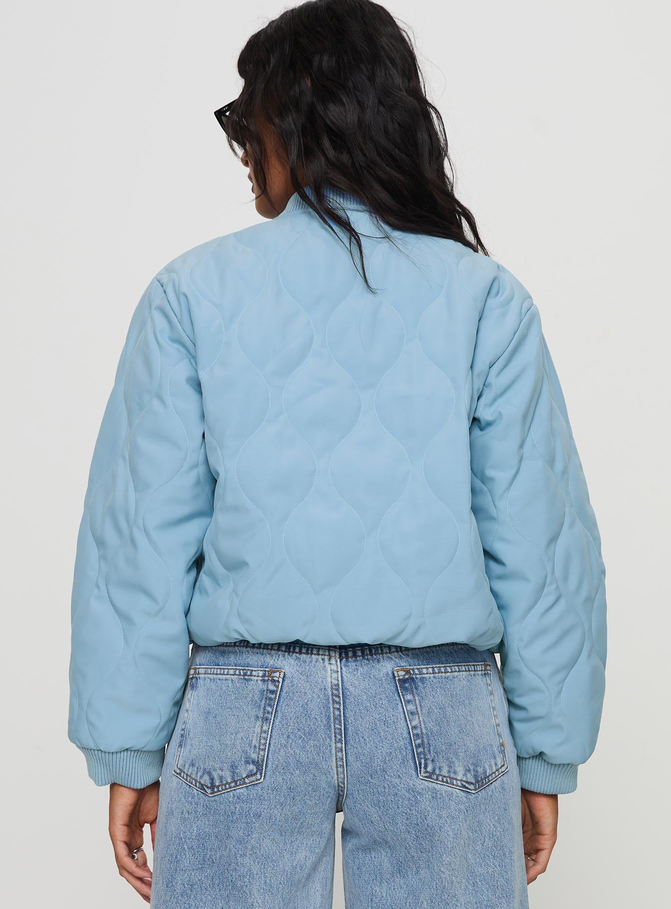 Qwynne Quilted Jacket Blue Recommend For Sale