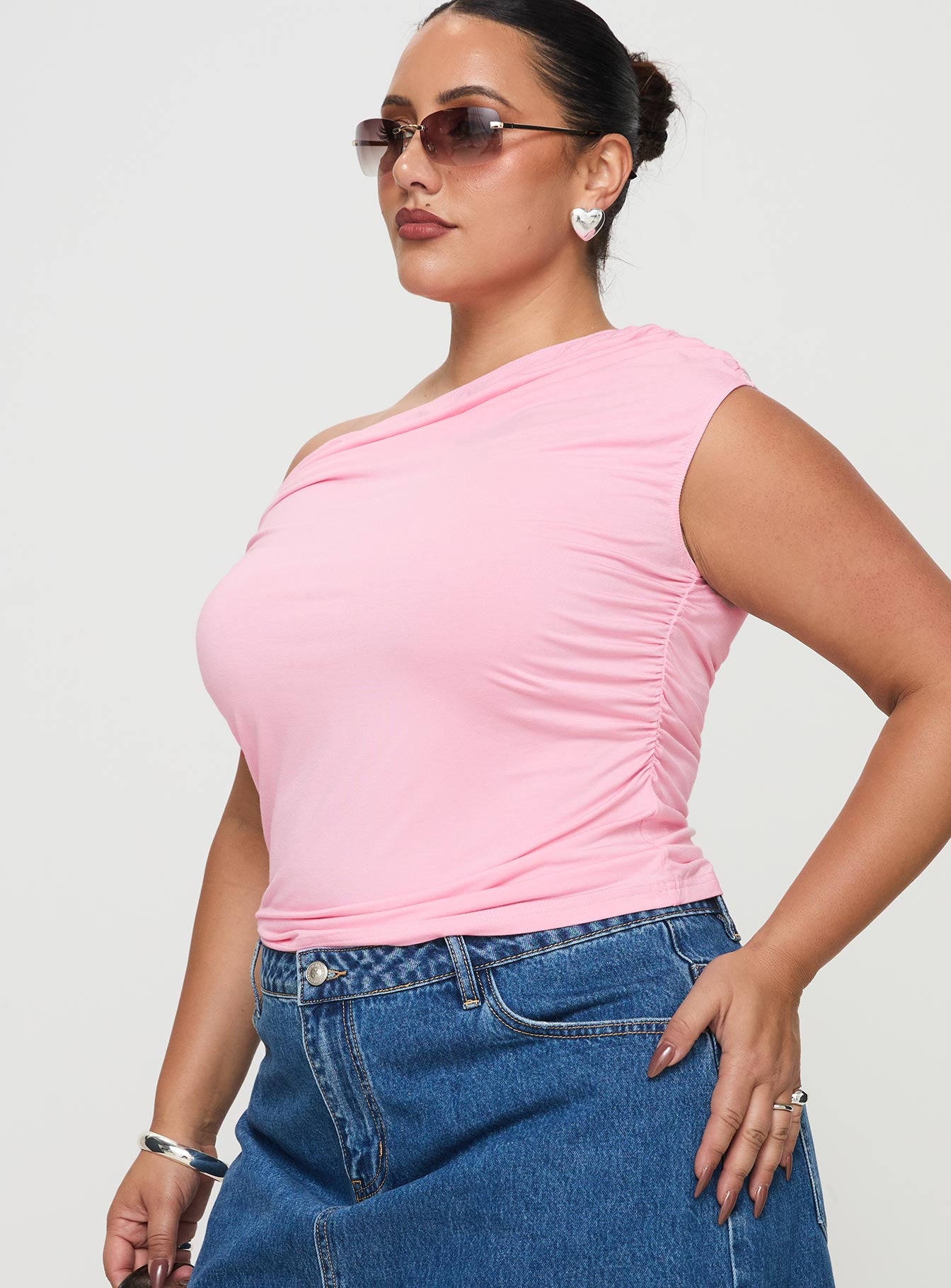 Beller Top Pink Curve Outlet Low Pice Fee Shipping