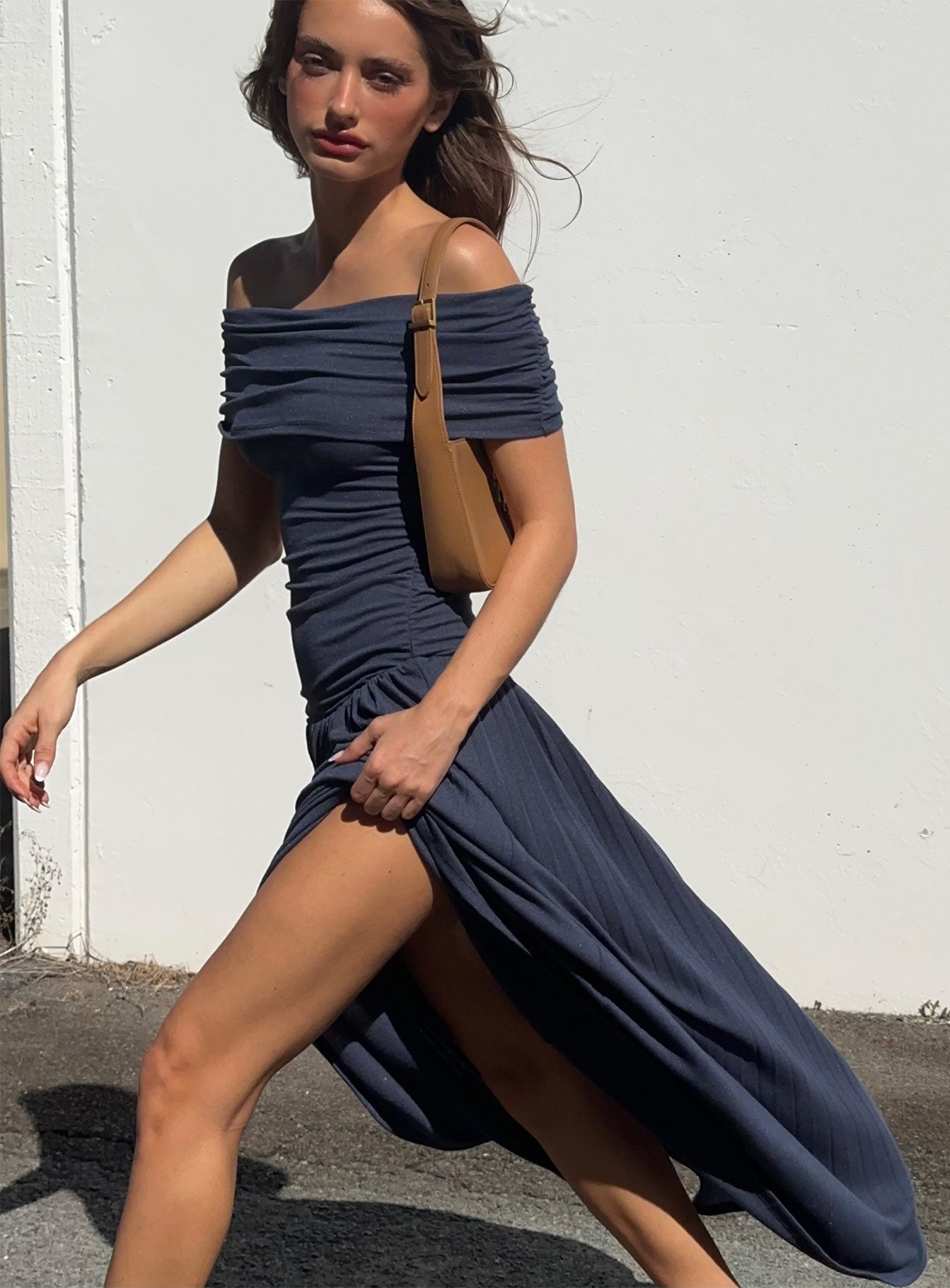 Field Of Dreams Maxi Dress Navy Manchester Great Sale Online