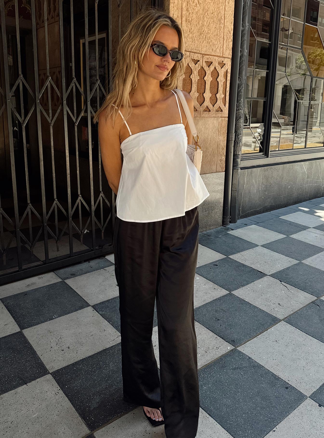 Trapeze Strapless Top White Limited Edition Online