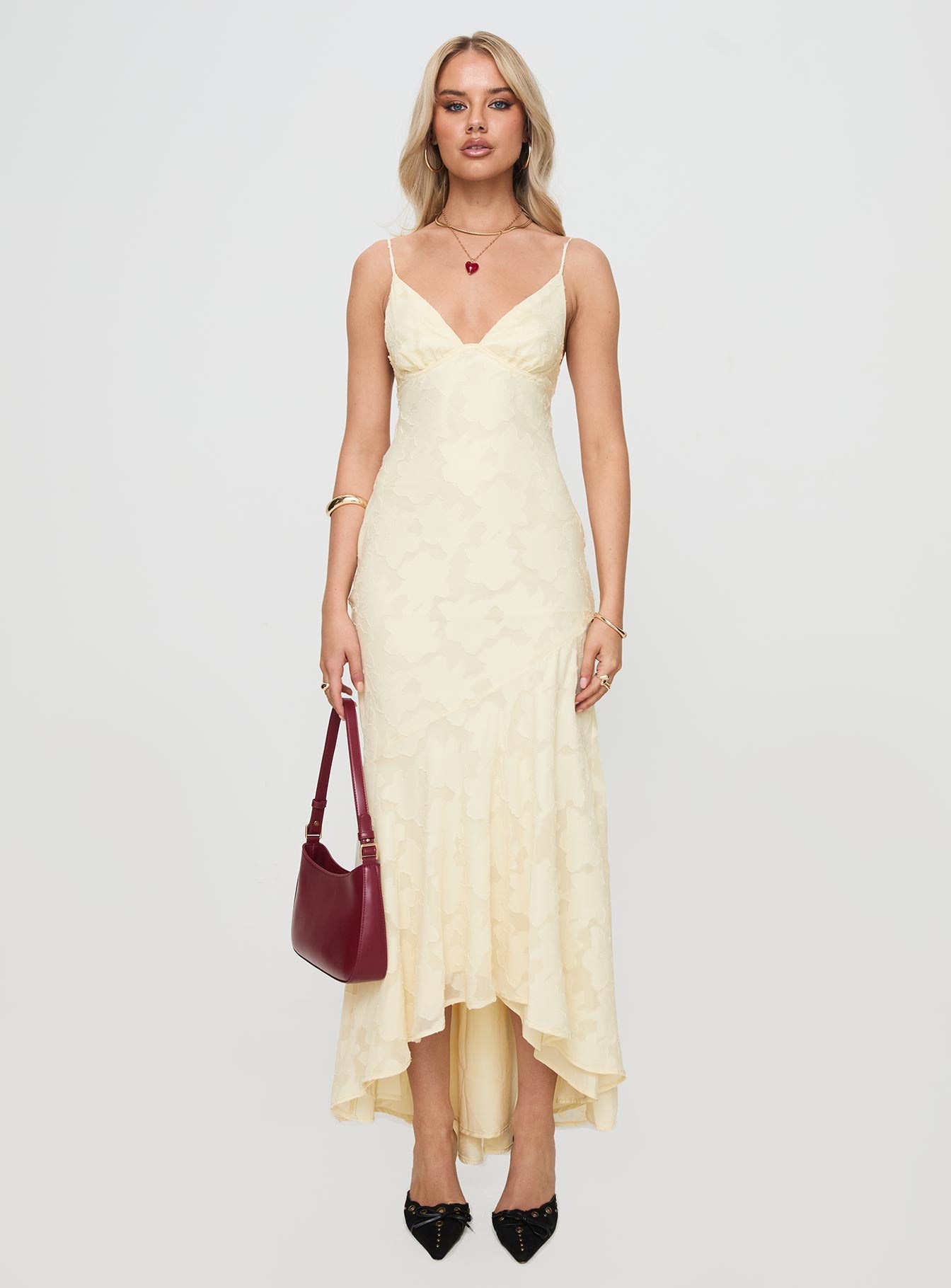 Cyrene Maxi Dress Lemon 2025 New Cheap Online