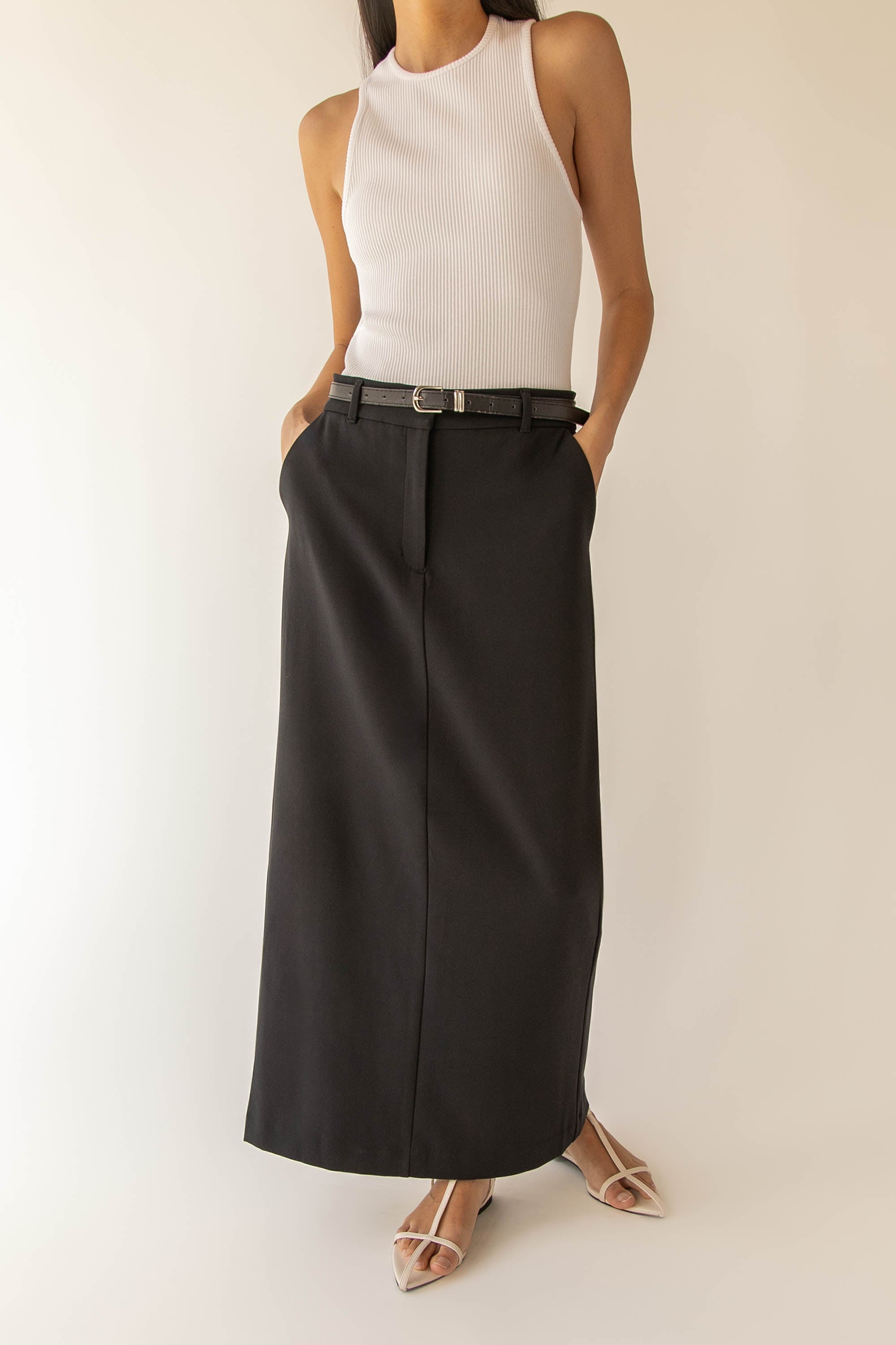 MAXI SUITING SKIRT Buy Cheap Buy