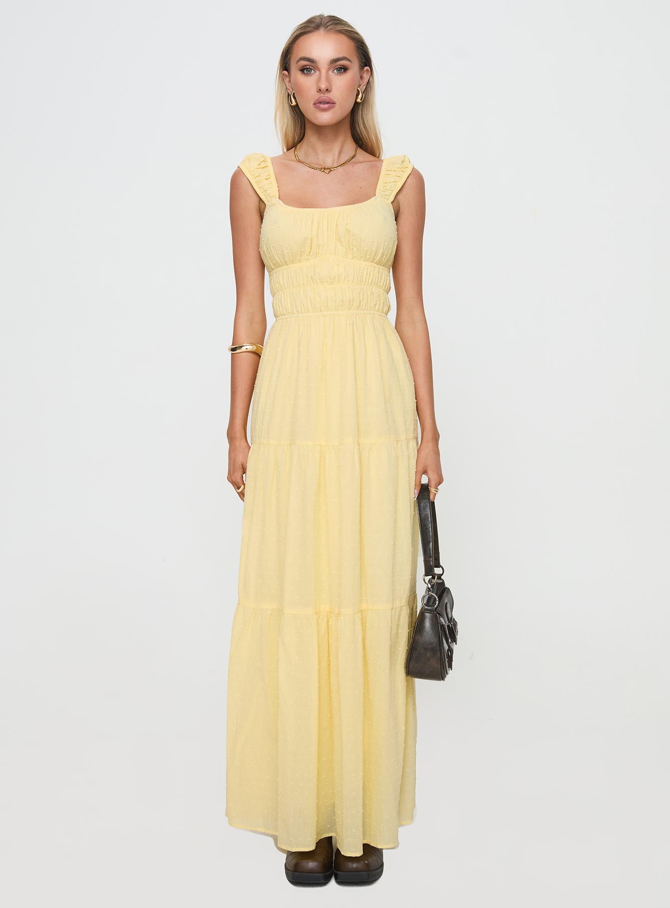 Skieler Maxi Dress Lemon Pre Order