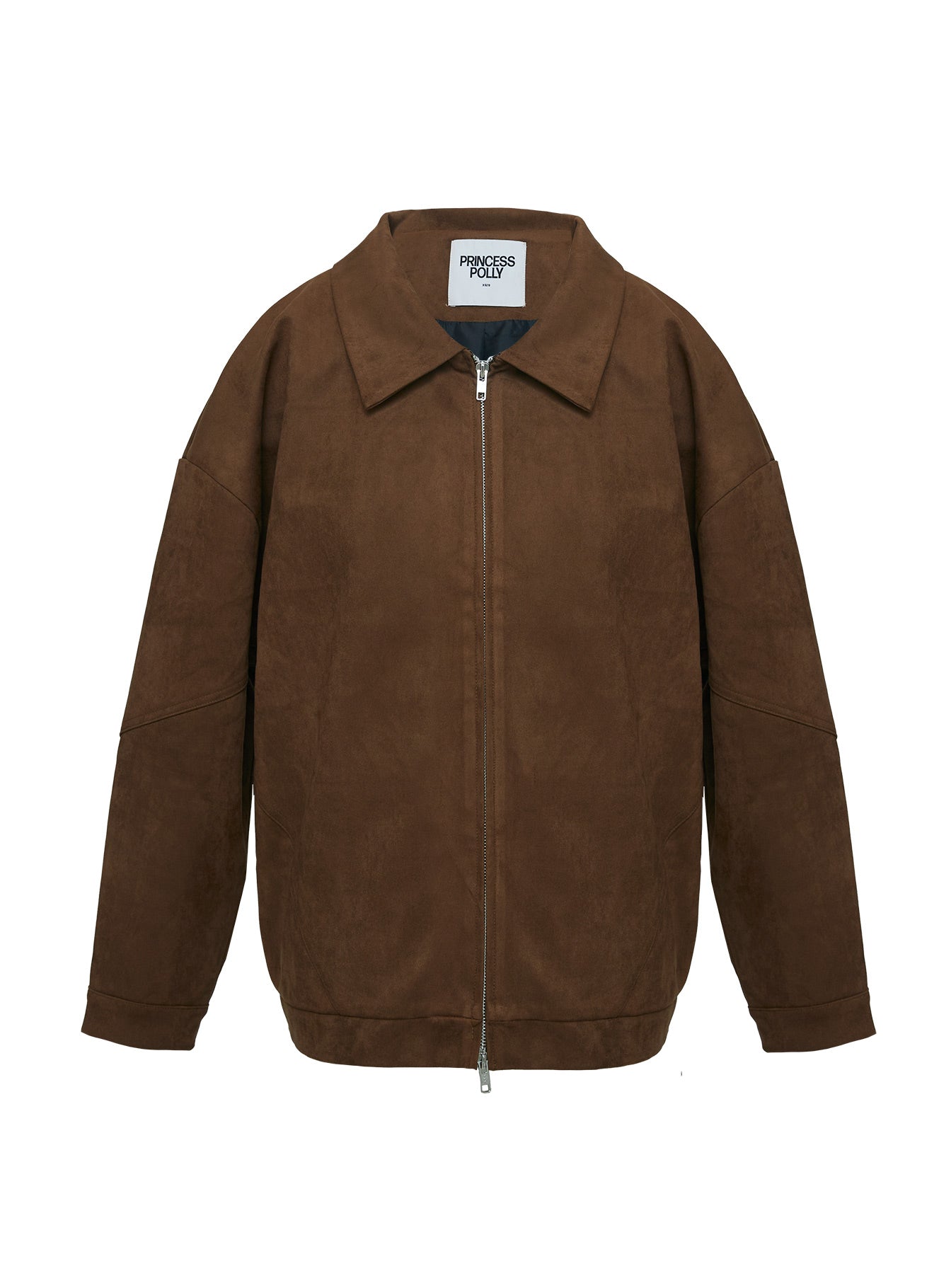 Nome Faux Suede Jacket Brown Clearance For Nice