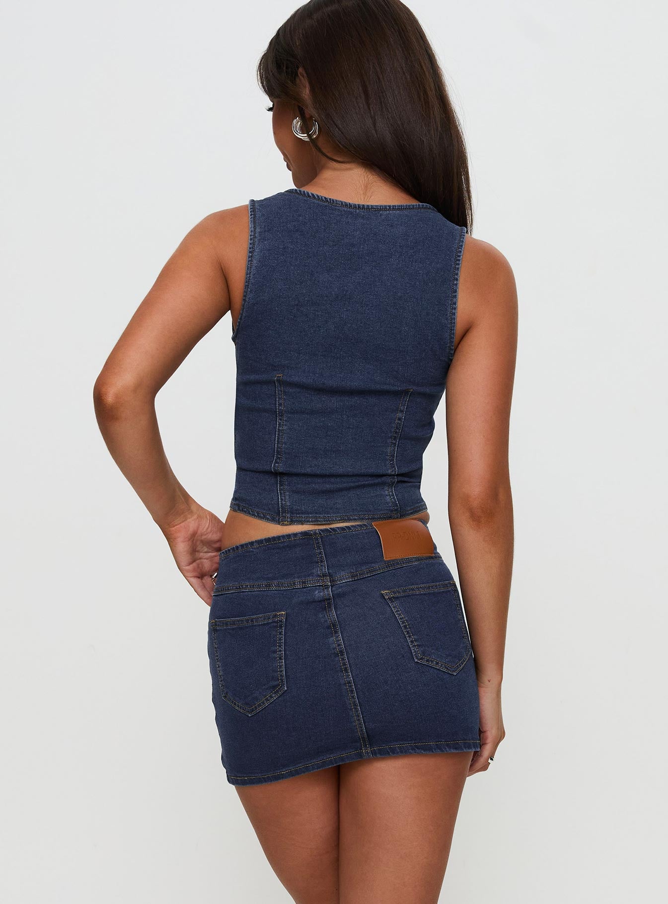 Popular Low Rise Mini Skirt Mid Blue Wash Clearance Amazon