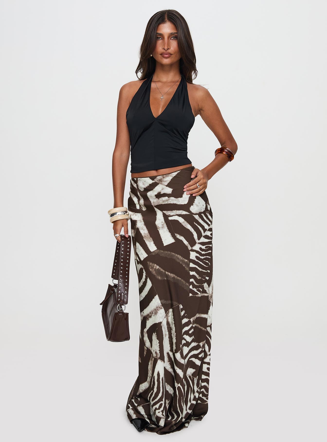 Rowana Maxi Skirt Multi Free Shipping Online