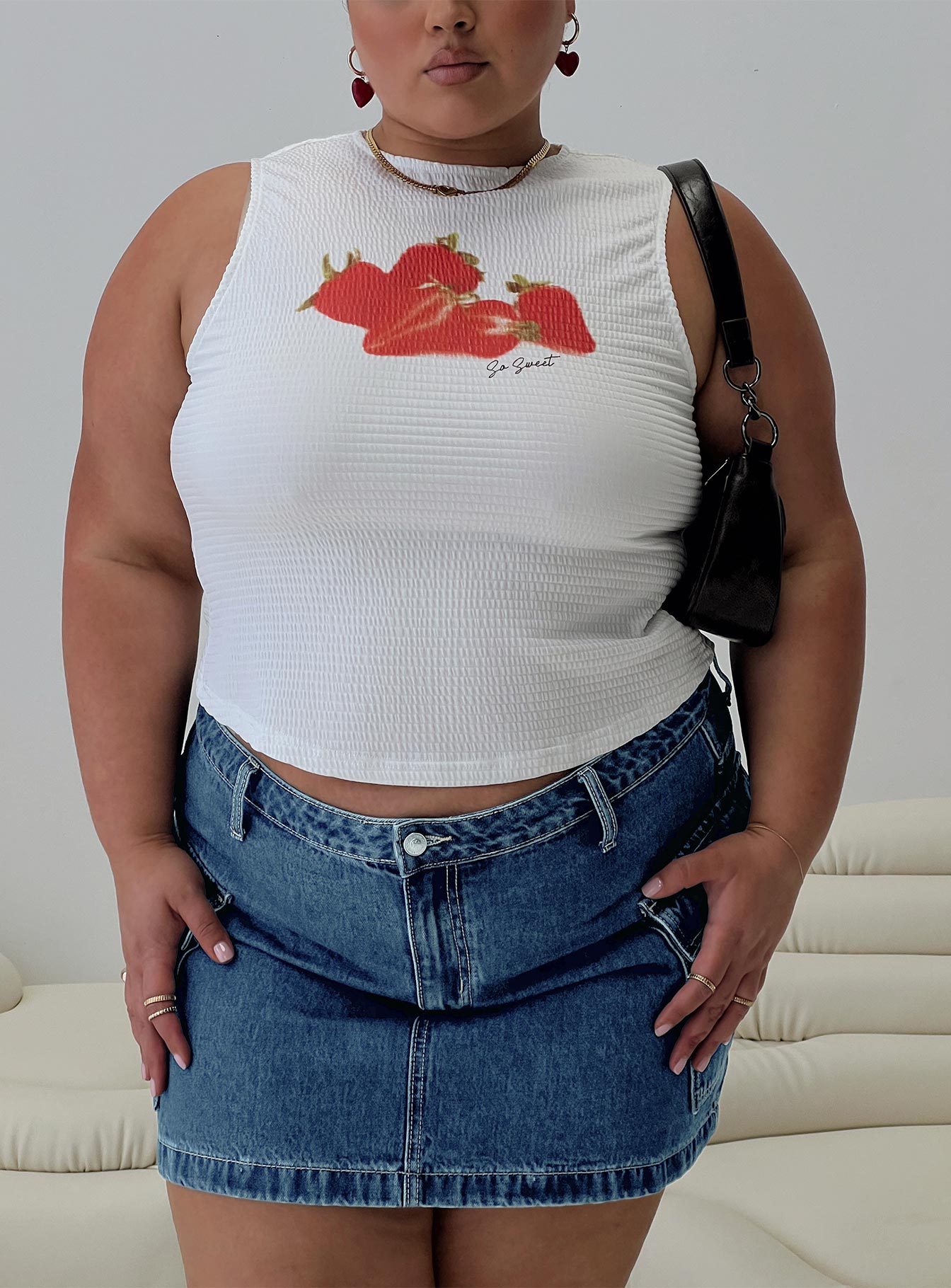 Oh So Sweet Top White Curve Cheap With Paypal