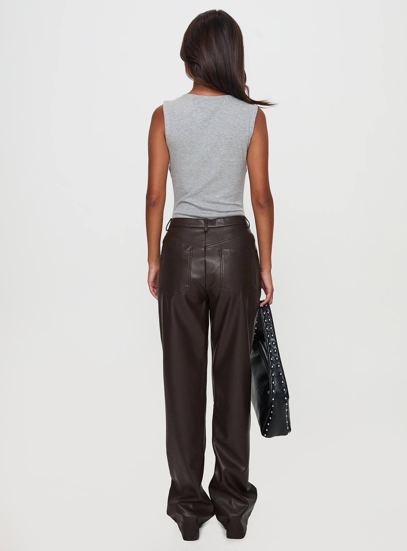 Nolene Low Rise Pants Chocolate Buy Cheap Low Cost