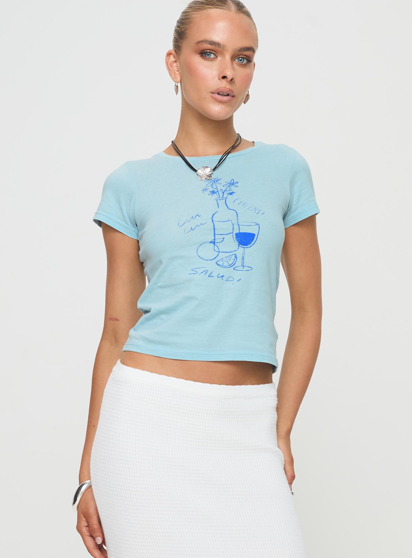 Cheers To You Tee Blue Sale Amazon