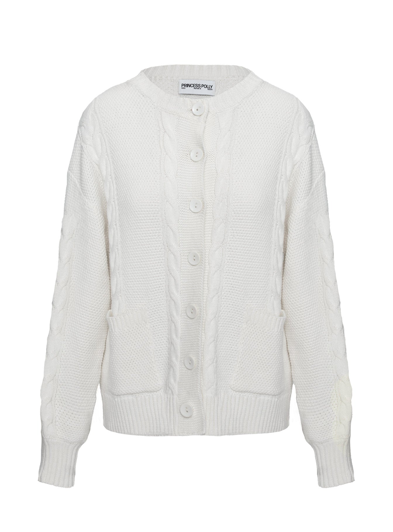 Aldgate Knit Cardigan Ivory Low Shipping Cheap Pice