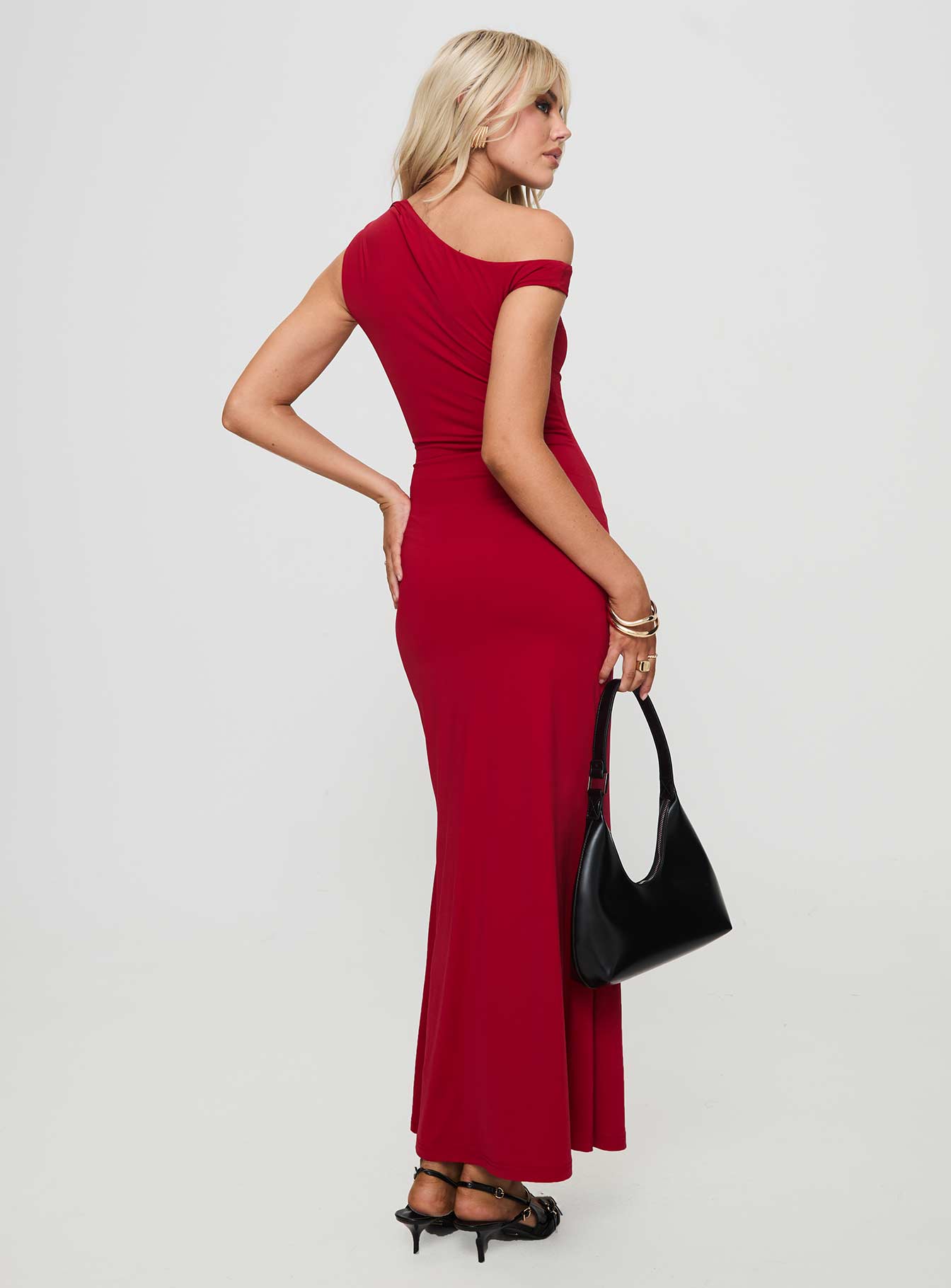 Beller Maxi Dress Red Free Shipping Inexpensive