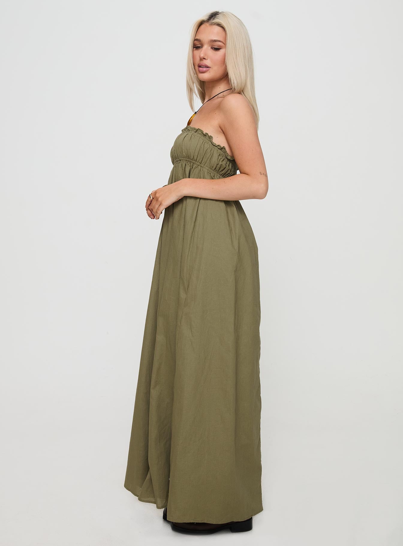 Isannah Maxi Dress Sage Clearance Low Pice