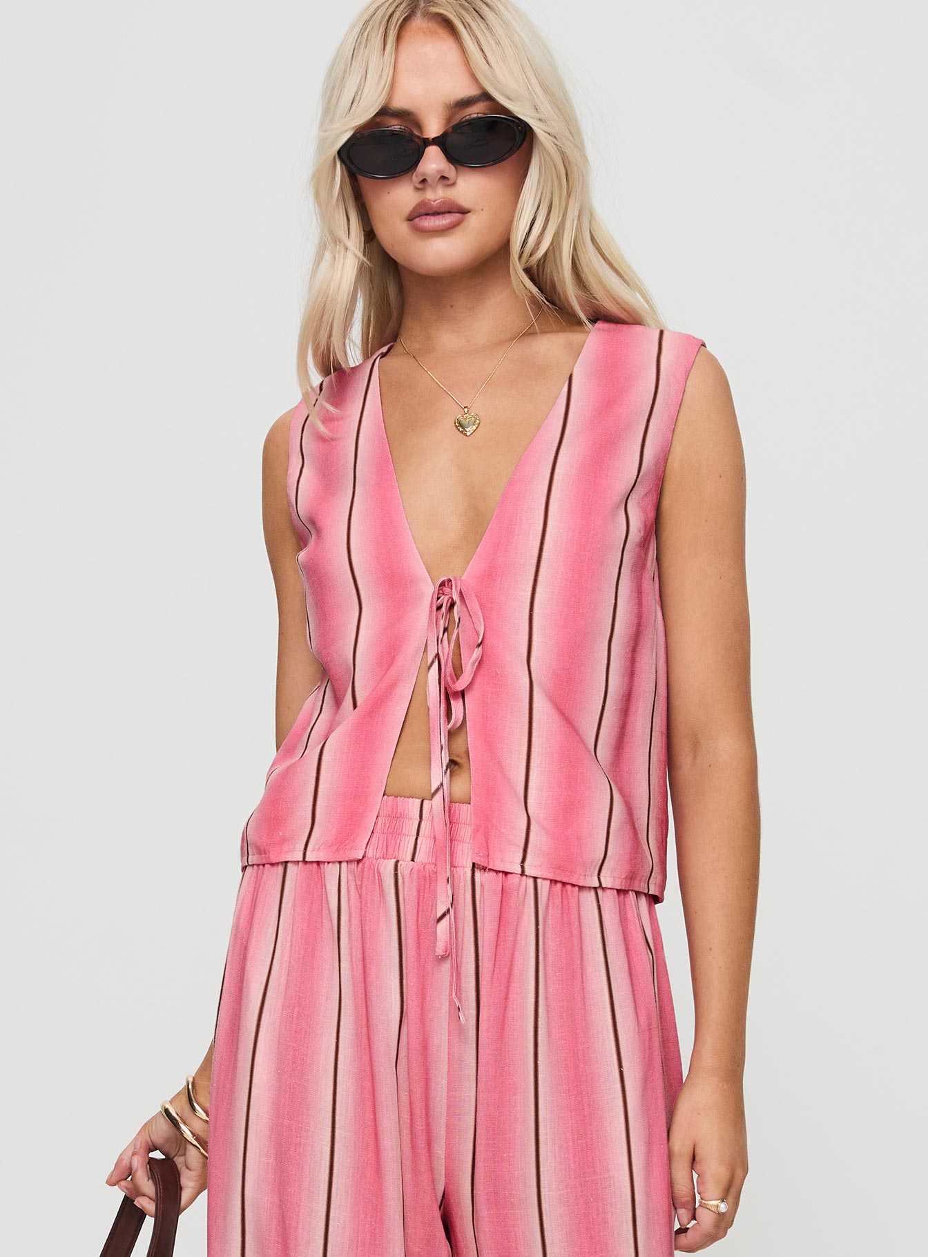 Gentle Vest Top Pink New Arrival Cheap Online