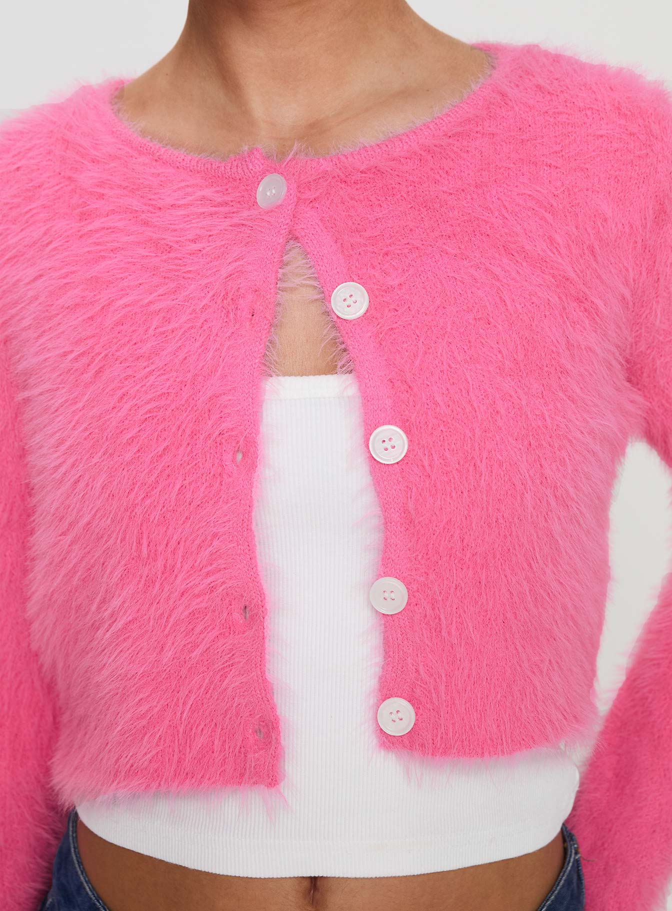 Just A Girl Cardigan Pink In China Online