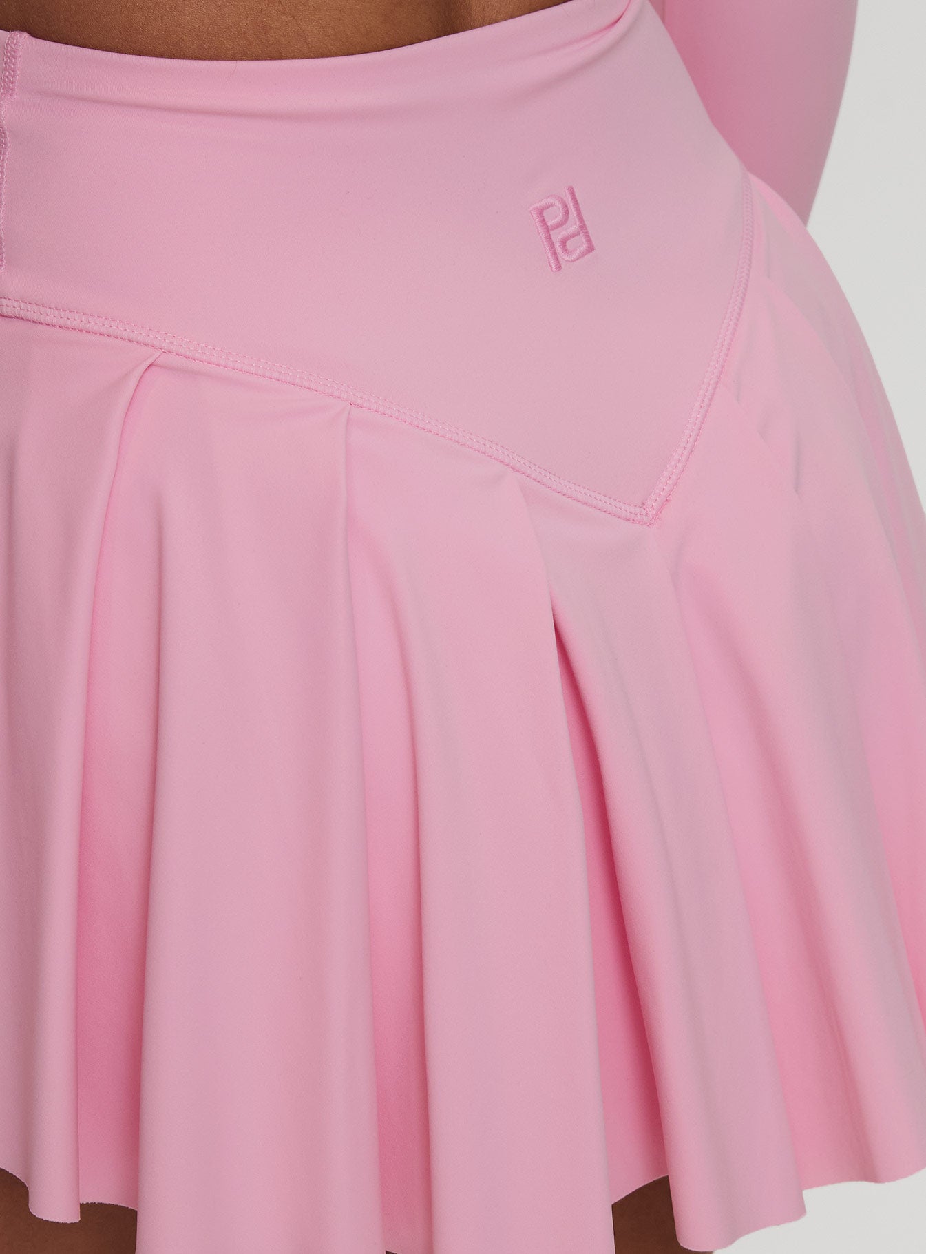 Dynamic Pleat Active Skort Pink Low Cost