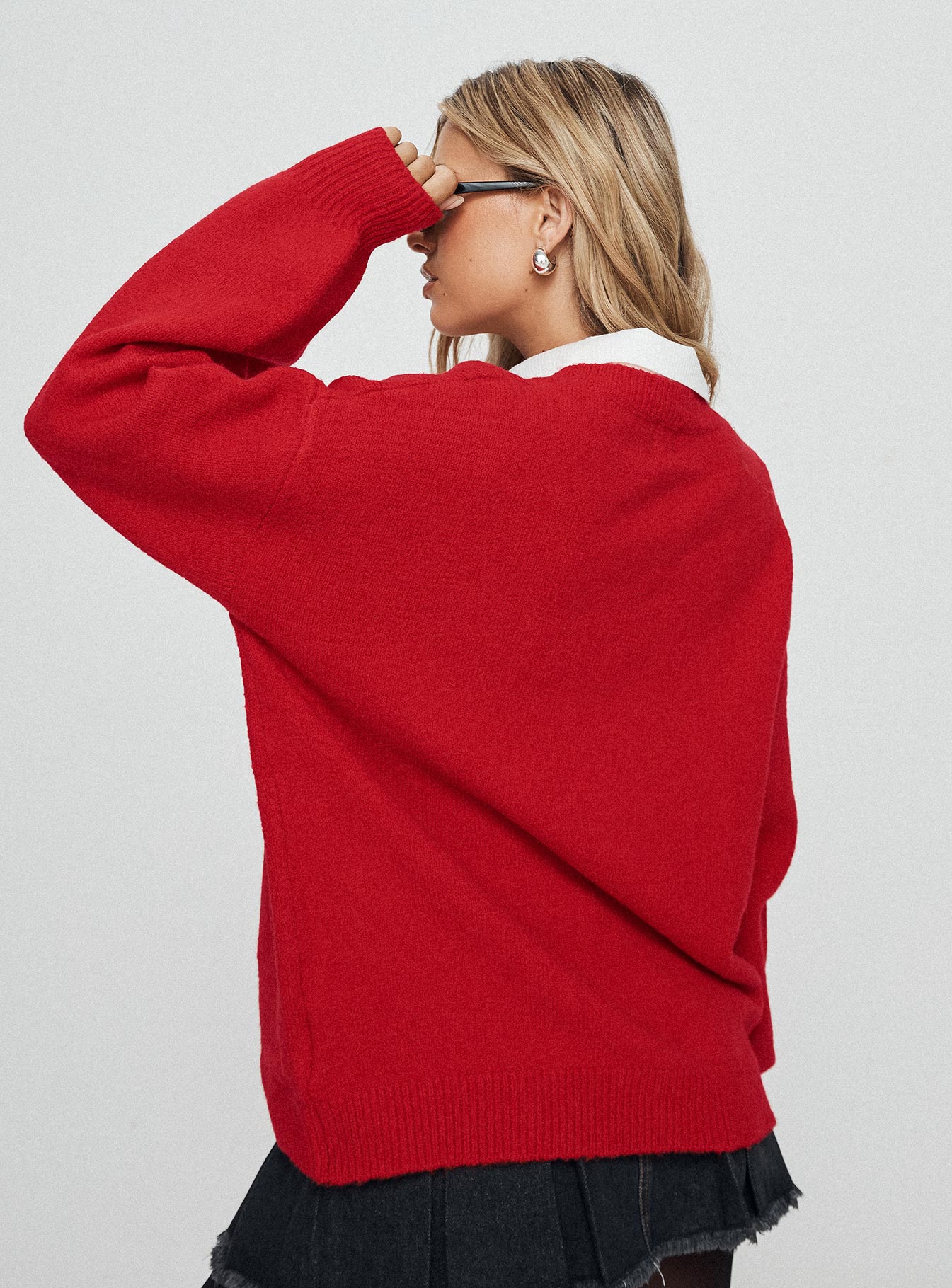 Ryanna Sweater Red Brand New Unisex