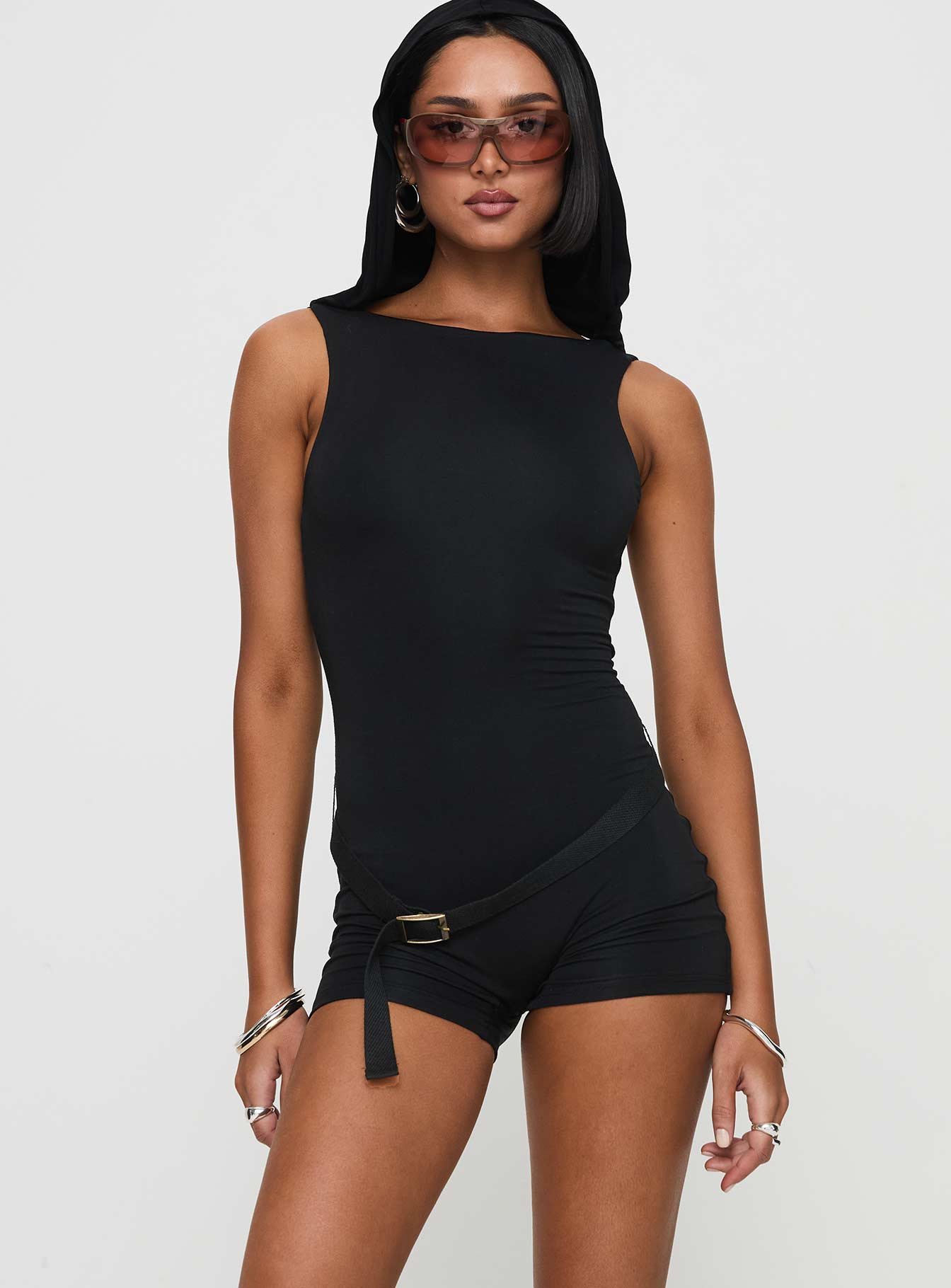 Hillas Romper Black Largest Supplier Cheap Pice